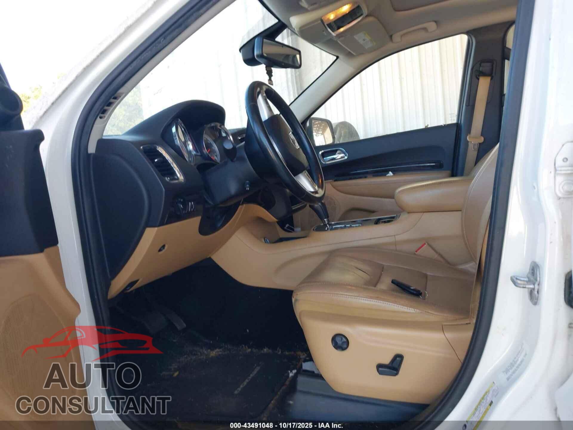 DODGE DURANGO 2011 - 1D4SD5GT6BC663927