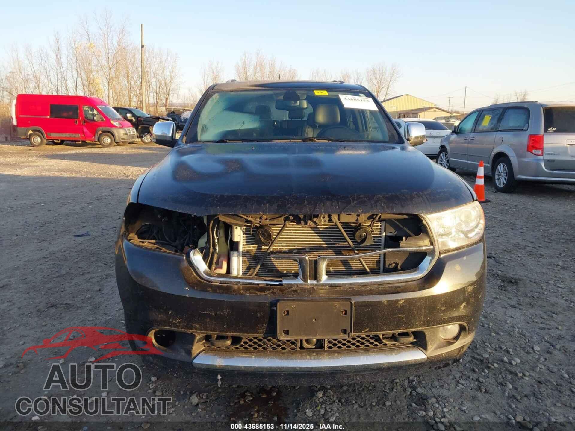 DODGE DURANGO 2012 - 1C4RDJEG6CC322345