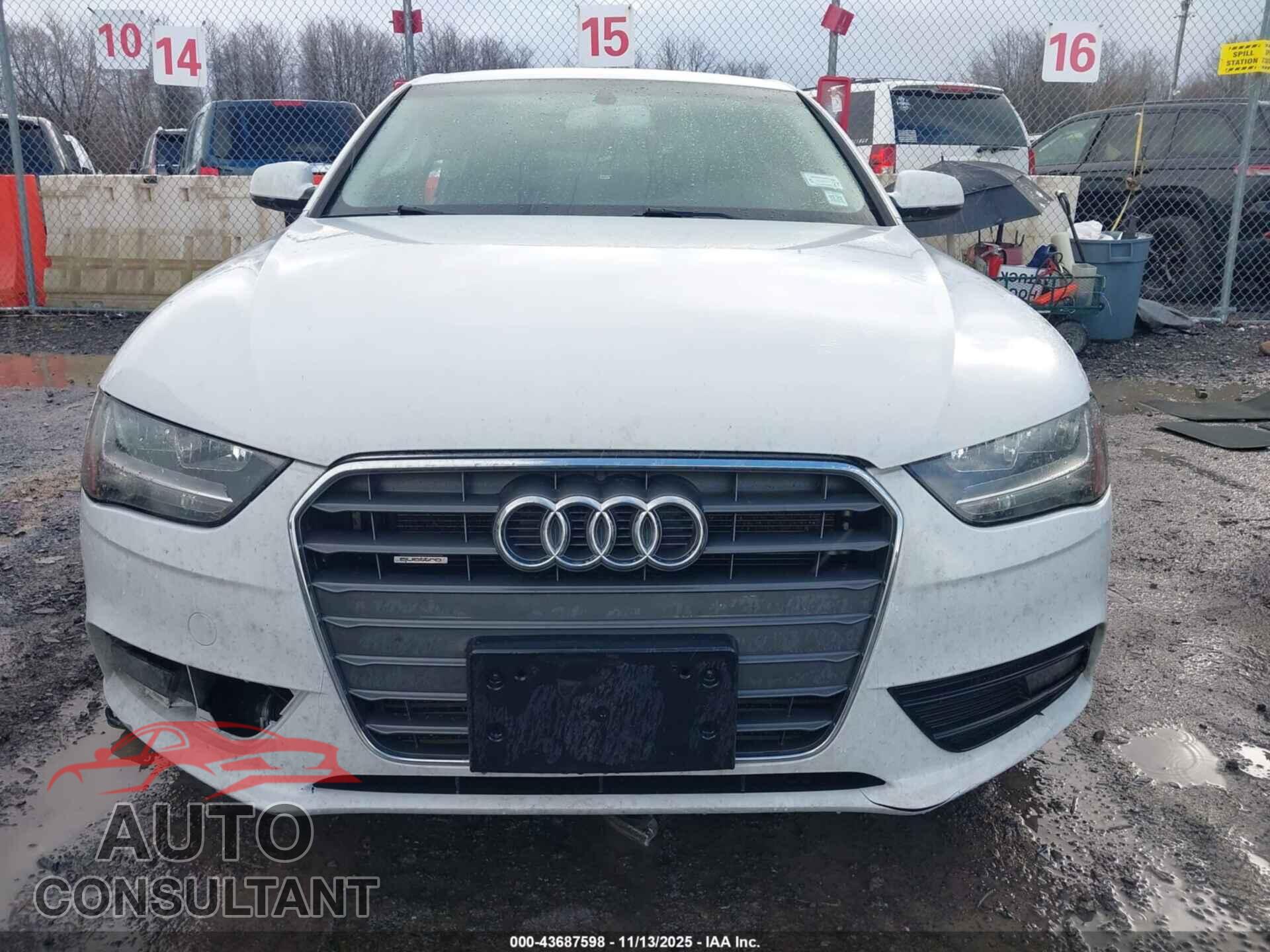 AUDI A4 2013 - WAUBFAFL7DN033081