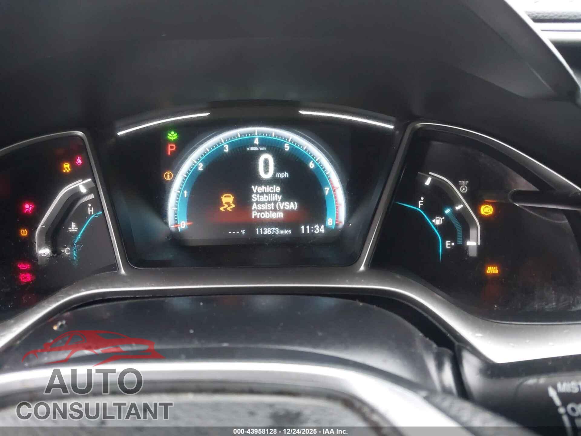 HONDA CIVIC 2017 - 2HGFC2F73HH565644