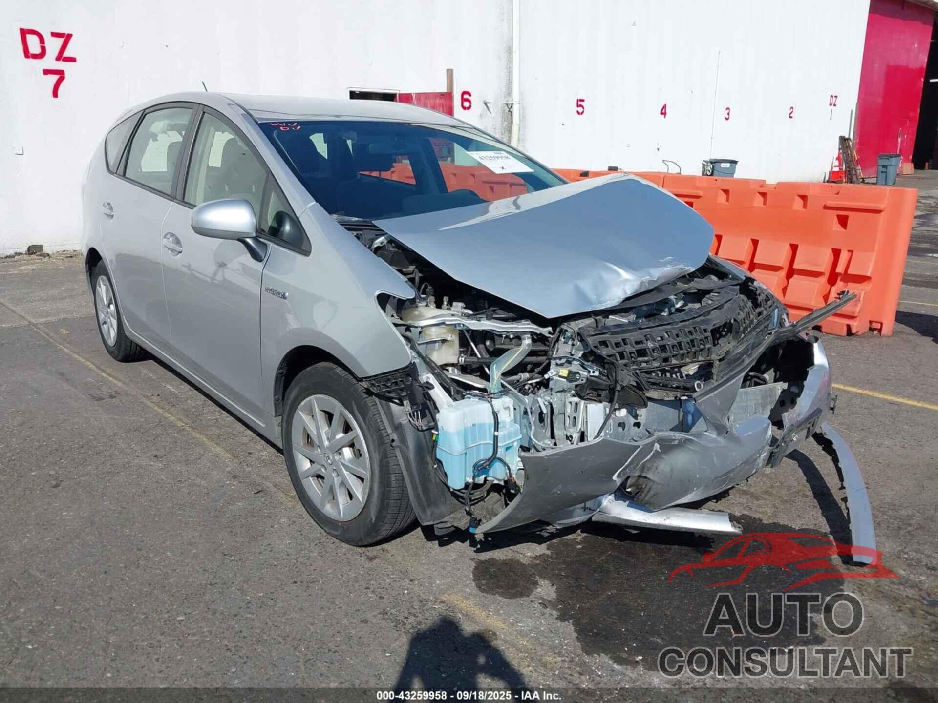 TOYOTA PRIUS V 2014 - JTDZN3EU7E3355677