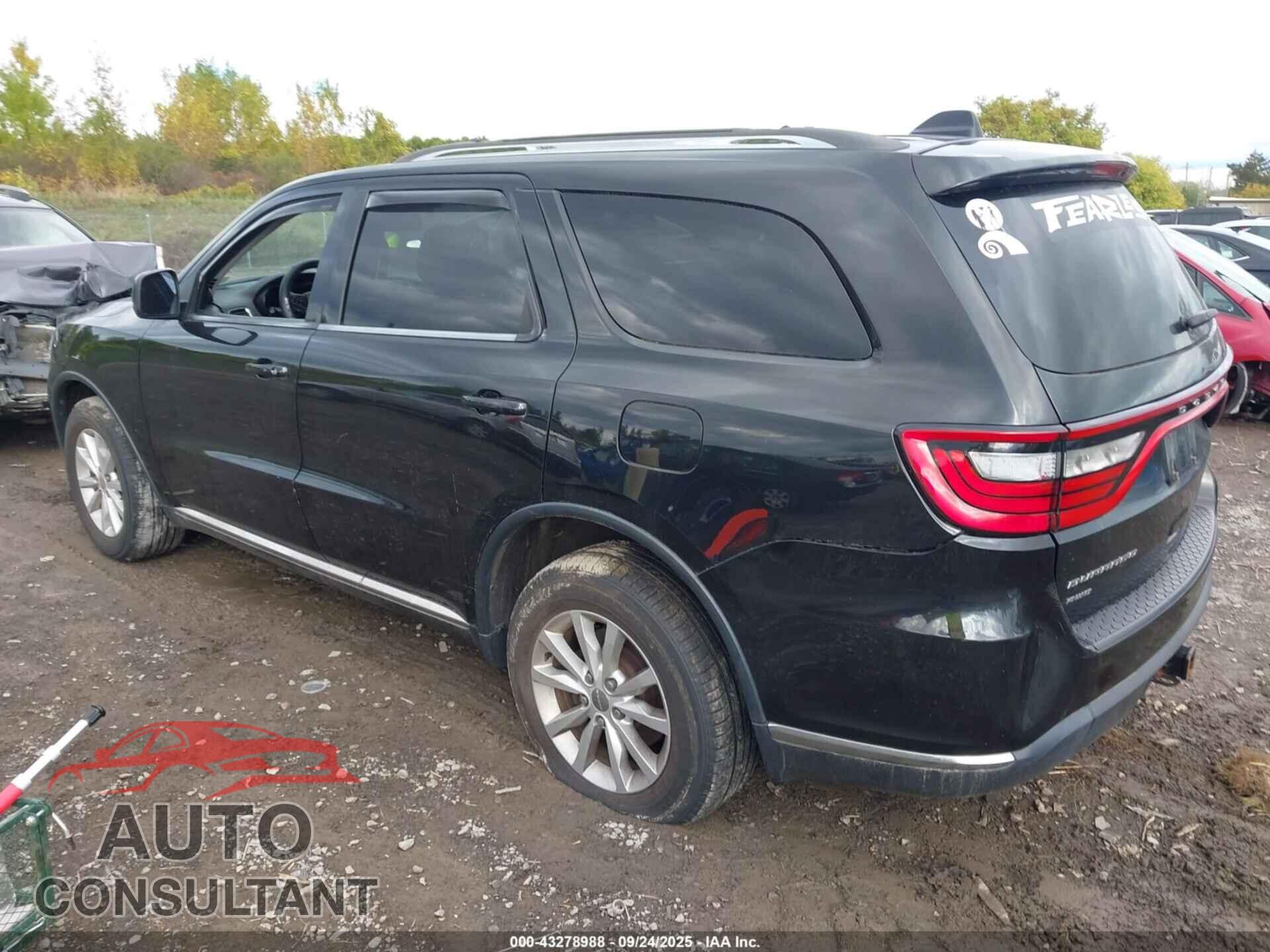 DODGE DURANGO 2014 - 1C4RDJAG4EC538039