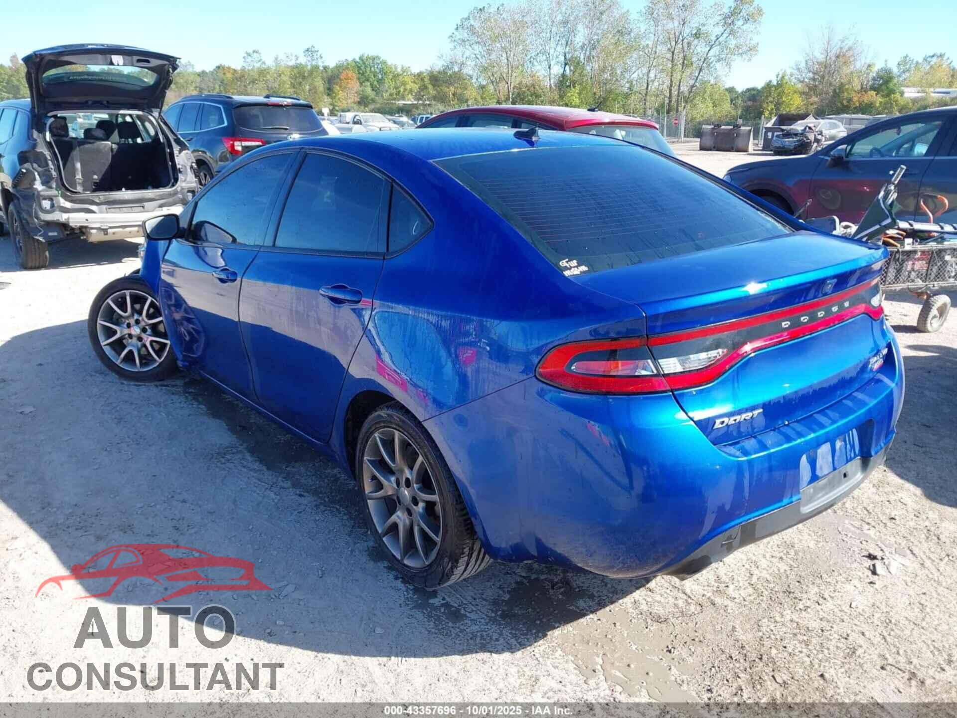 DODGE DART 2014 - 1C3CDFBB2ED677817