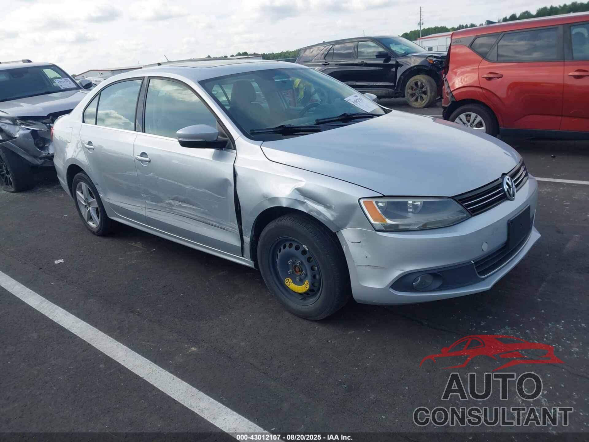 VOLKSWAGEN JETTA 2012 - 3VWLL7AJ9CM359334