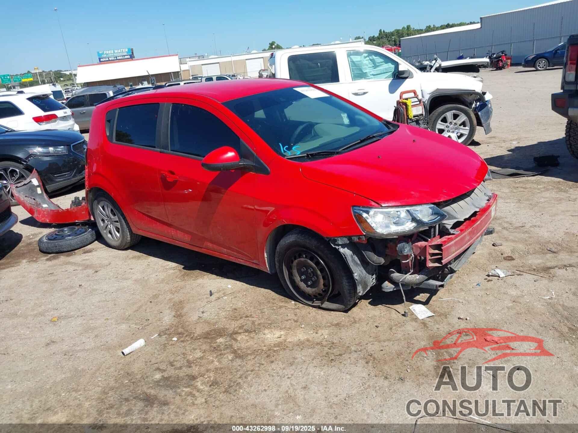 CHEVROLET SONIC 2020 - 1G1JG6SB7L4136259