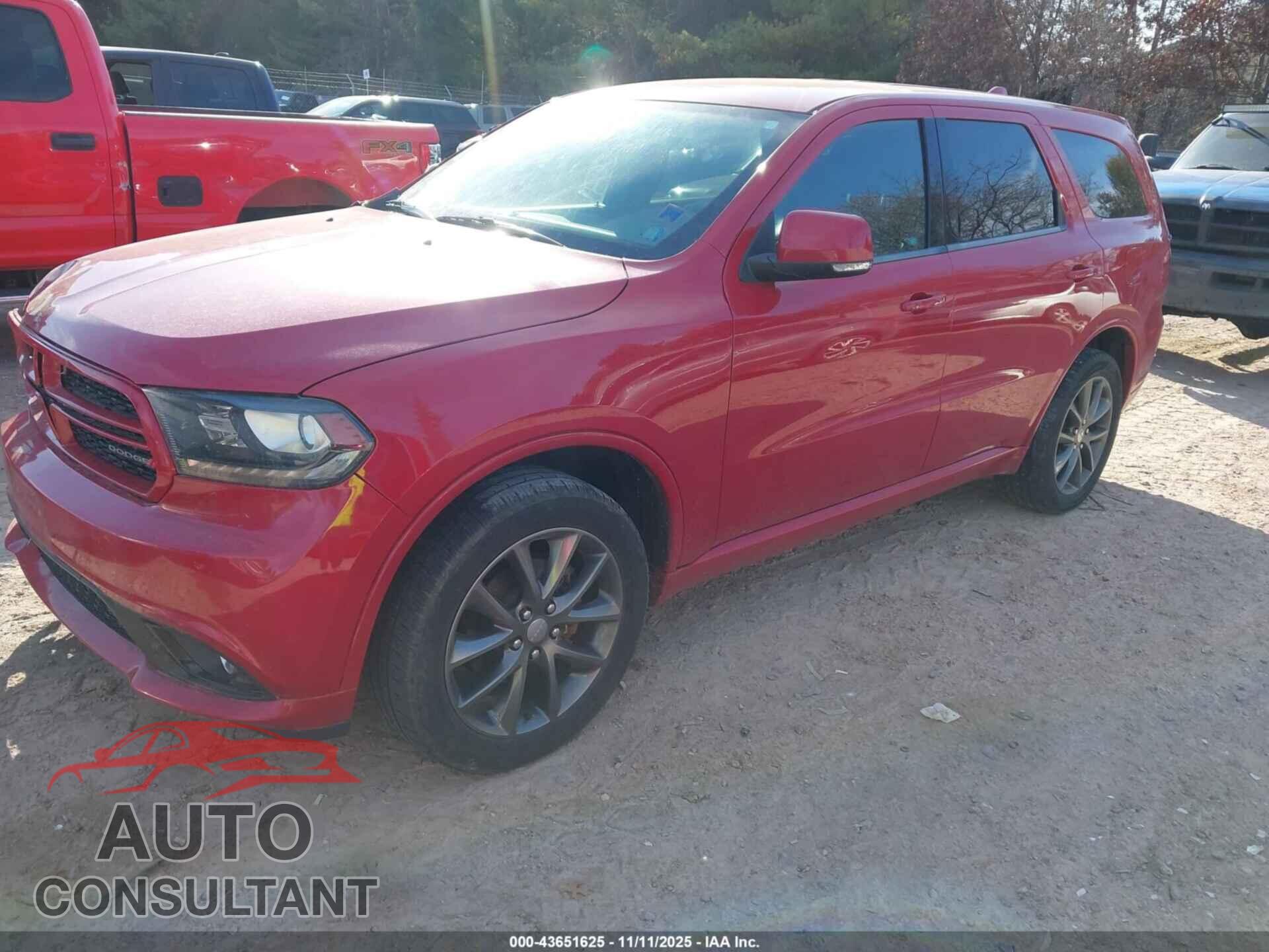 DODGE DURANGO 2018 - 1C4RDJDG4JC395423