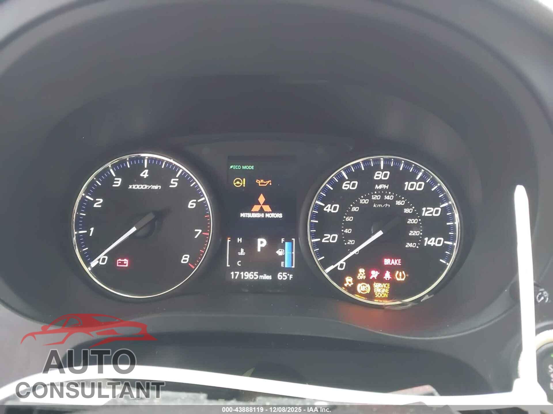 MITSUBISHI OUTLANDER 2016 - JA4AD3A34GZ044263