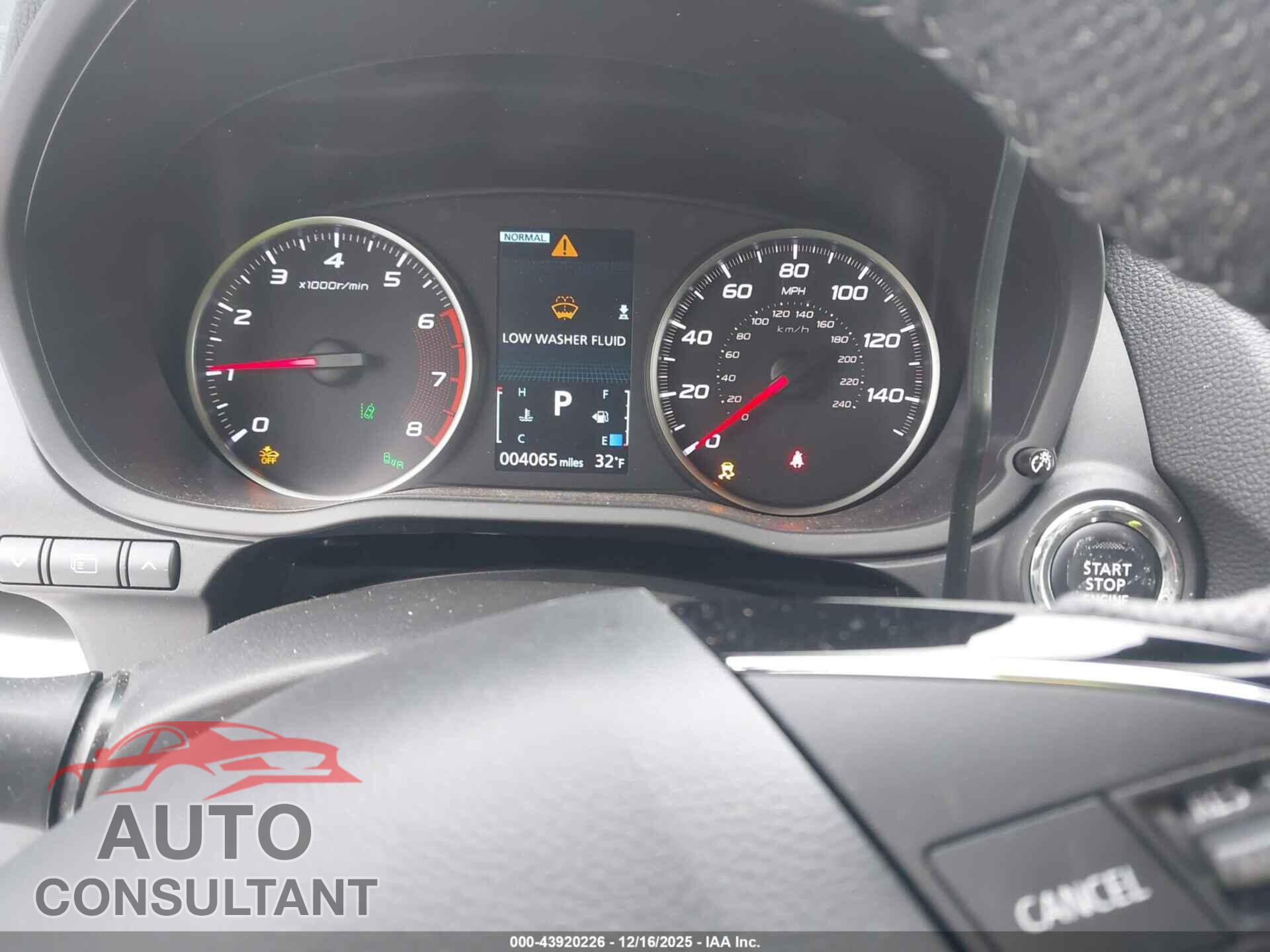 MITSUBISHI ECLIPSE CROSS 2025 - JA4ATWAA1SZ024502