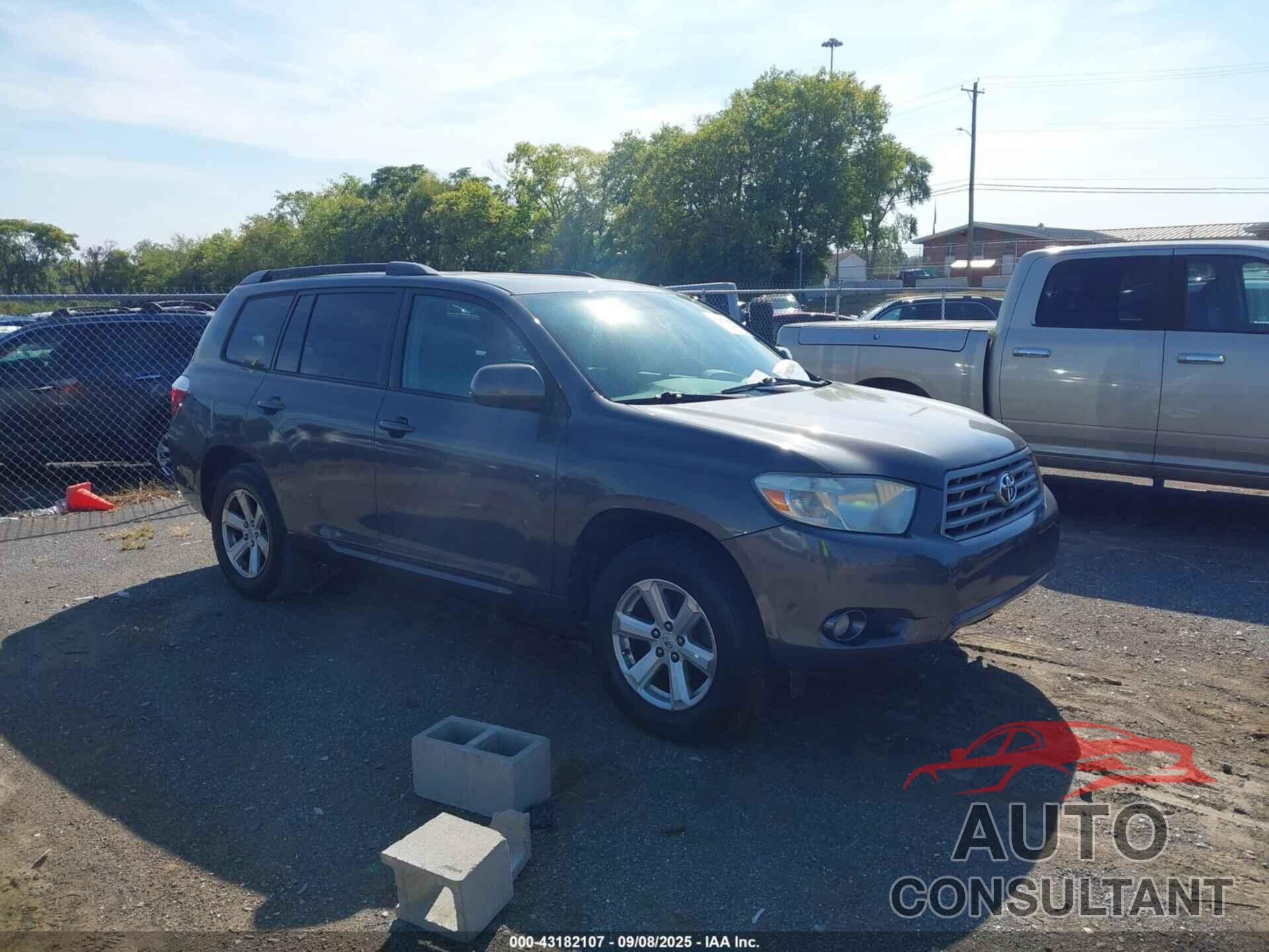 TOYOTA HIGHLANDER 2010 - 5TDKK3EH0AS011310