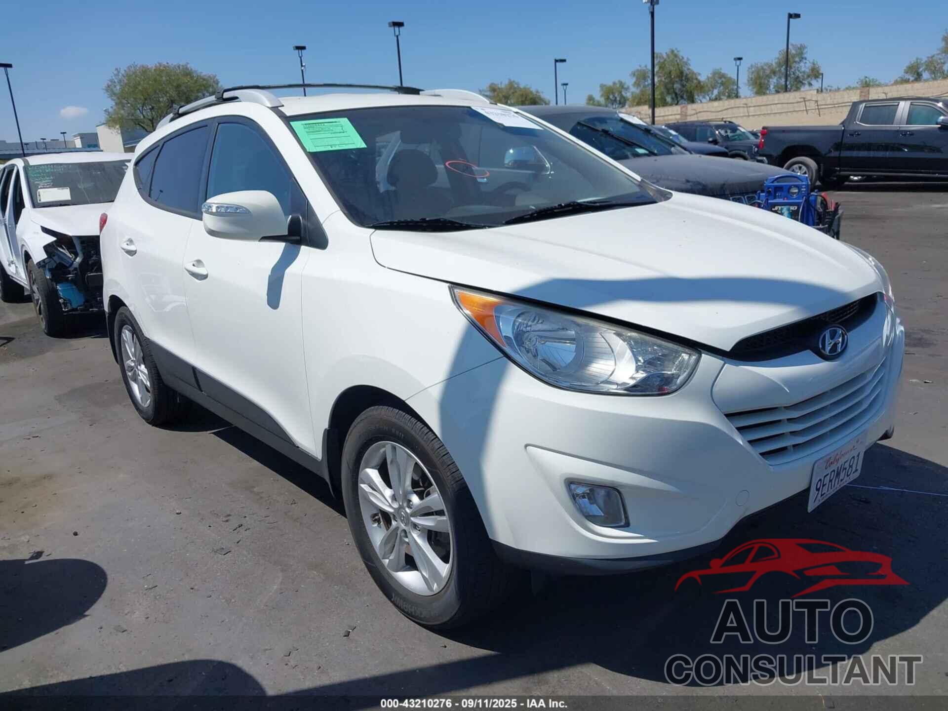 HYUNDAI TUCSON 2013 - KM8JUCAC1DU595566