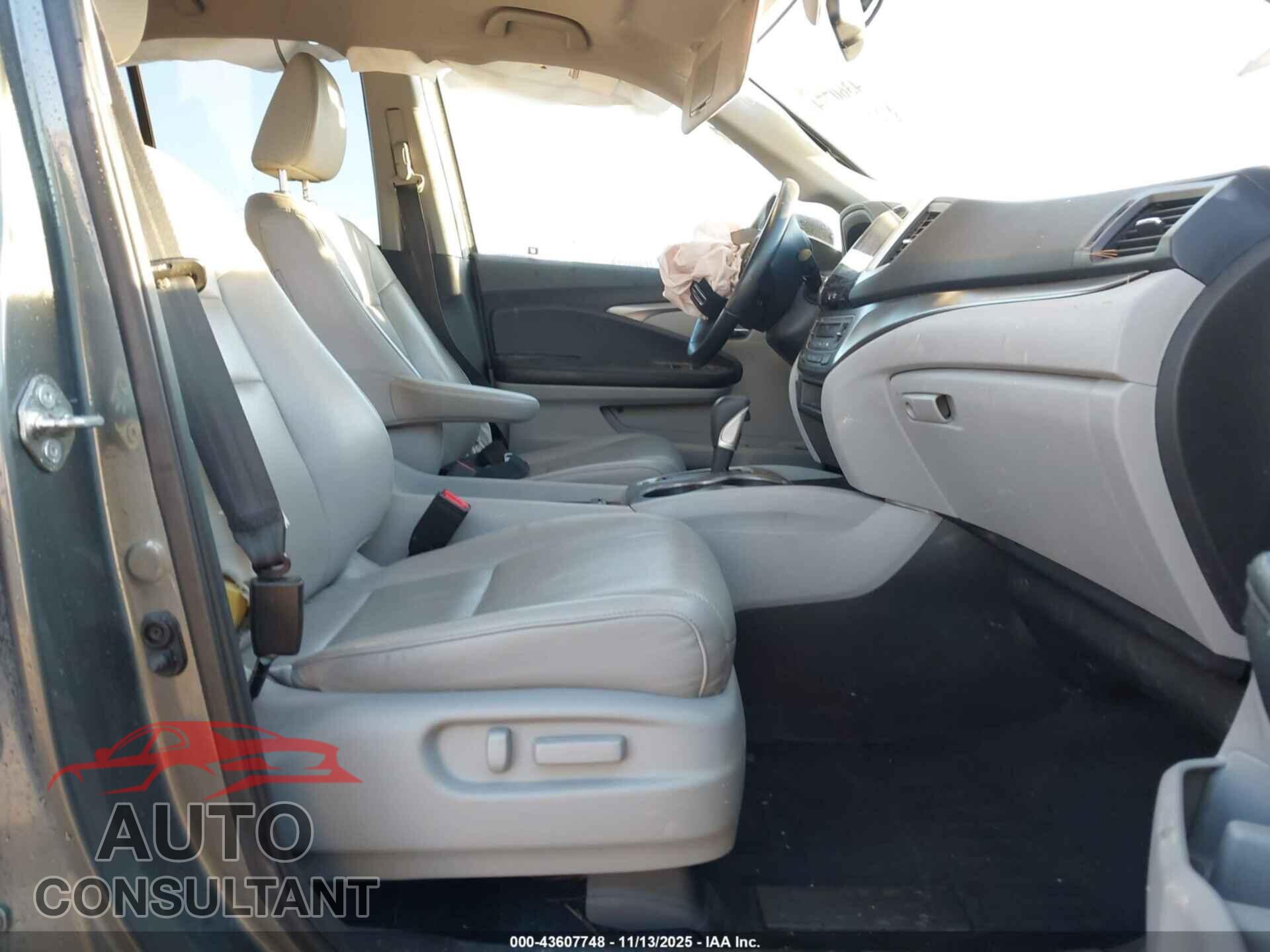 HONDA RIDGELINE 2017 - 5FPYK3F61HB026489