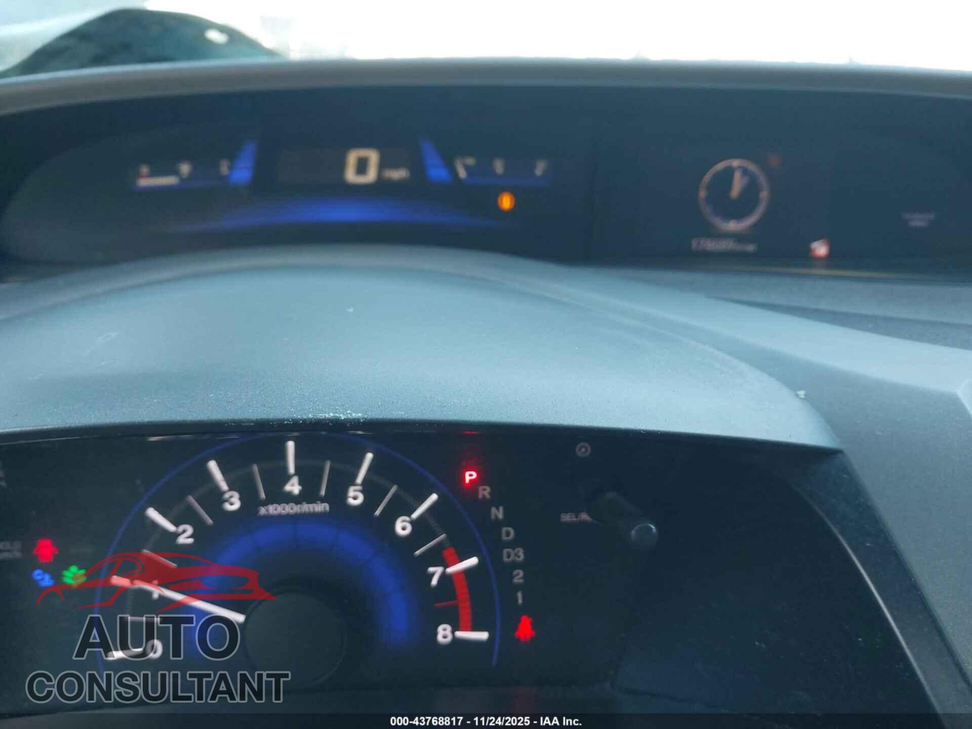 HONDA CIVIC 2012 - 19XFB2F56CE021417