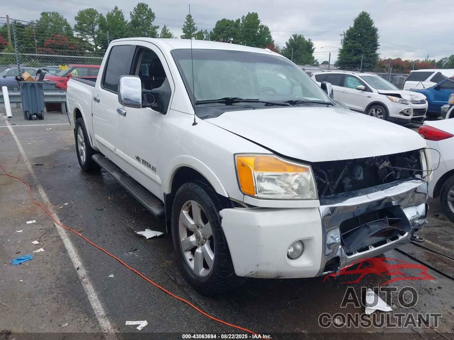 NISSAN TITAN 2012 - 1N6BA0ED2CN327716