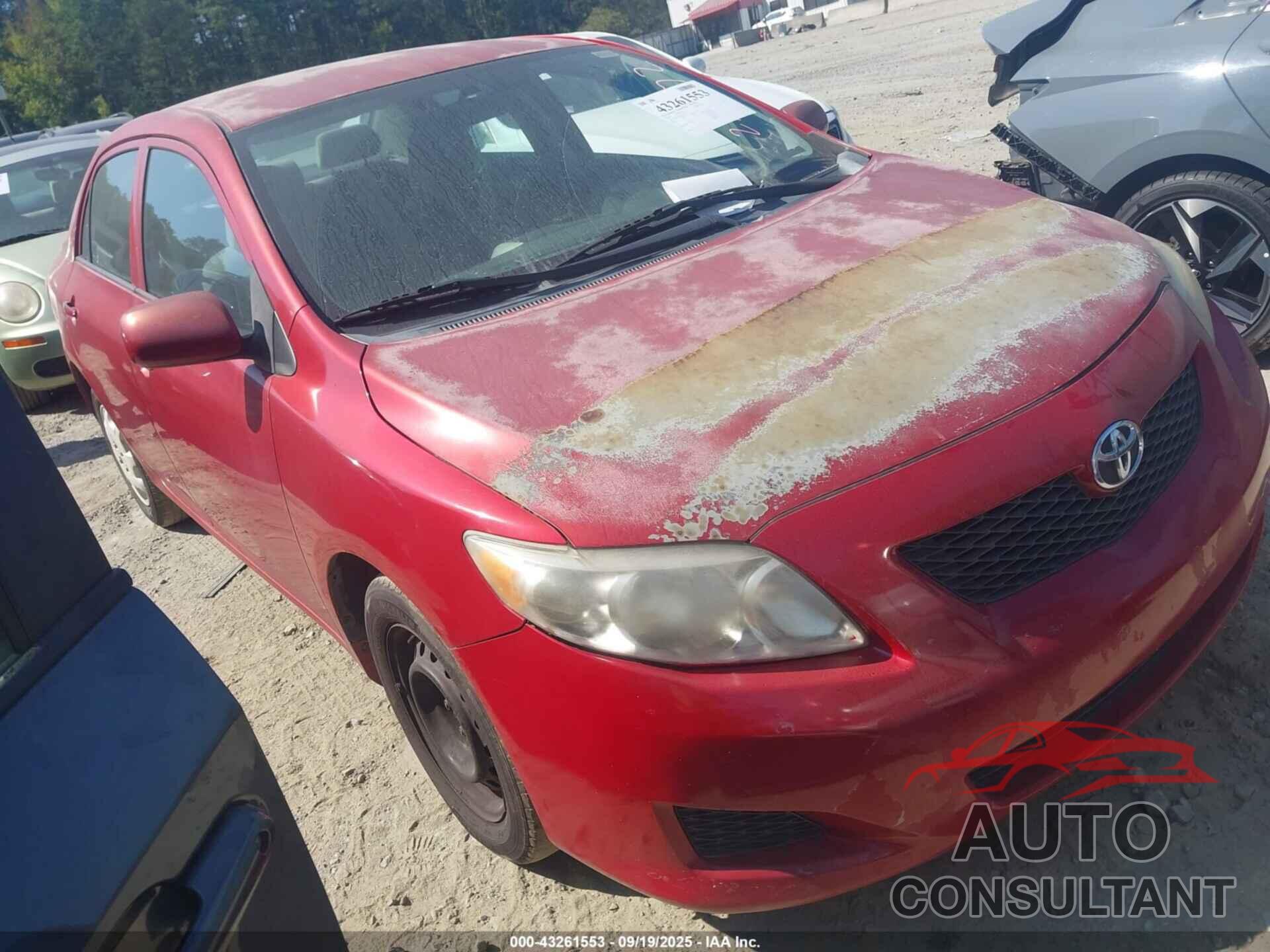 TOYOTA COROLLA 2010 - 2T1BU4EE7AC272772