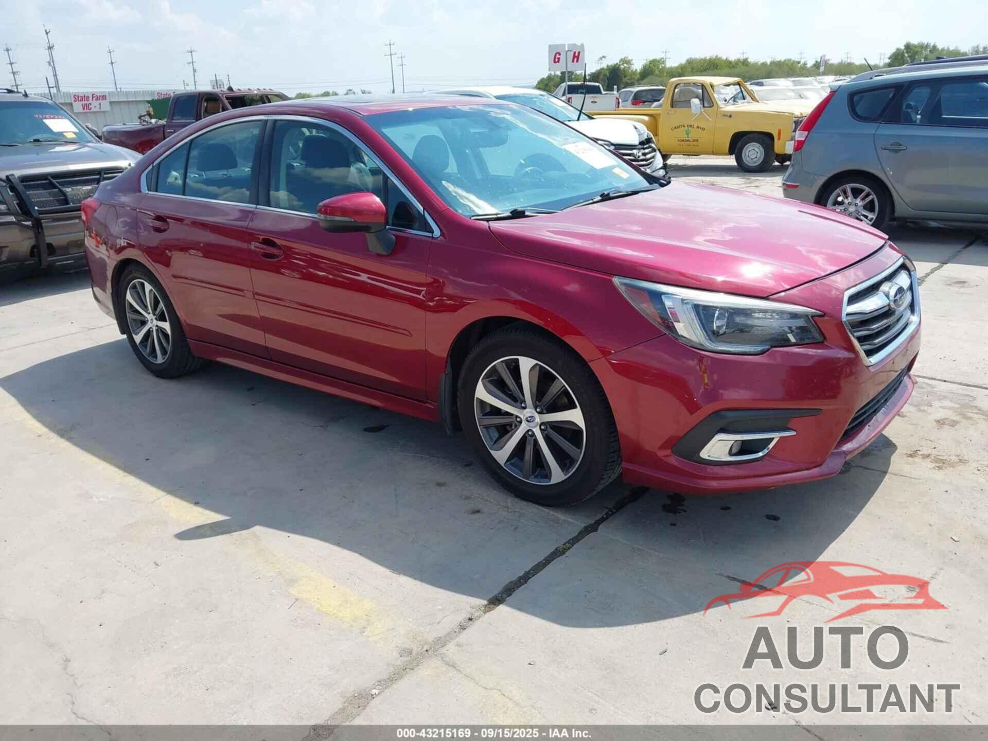 SUBARU LEGACY 2018 - 4S3BNAN68J3005329