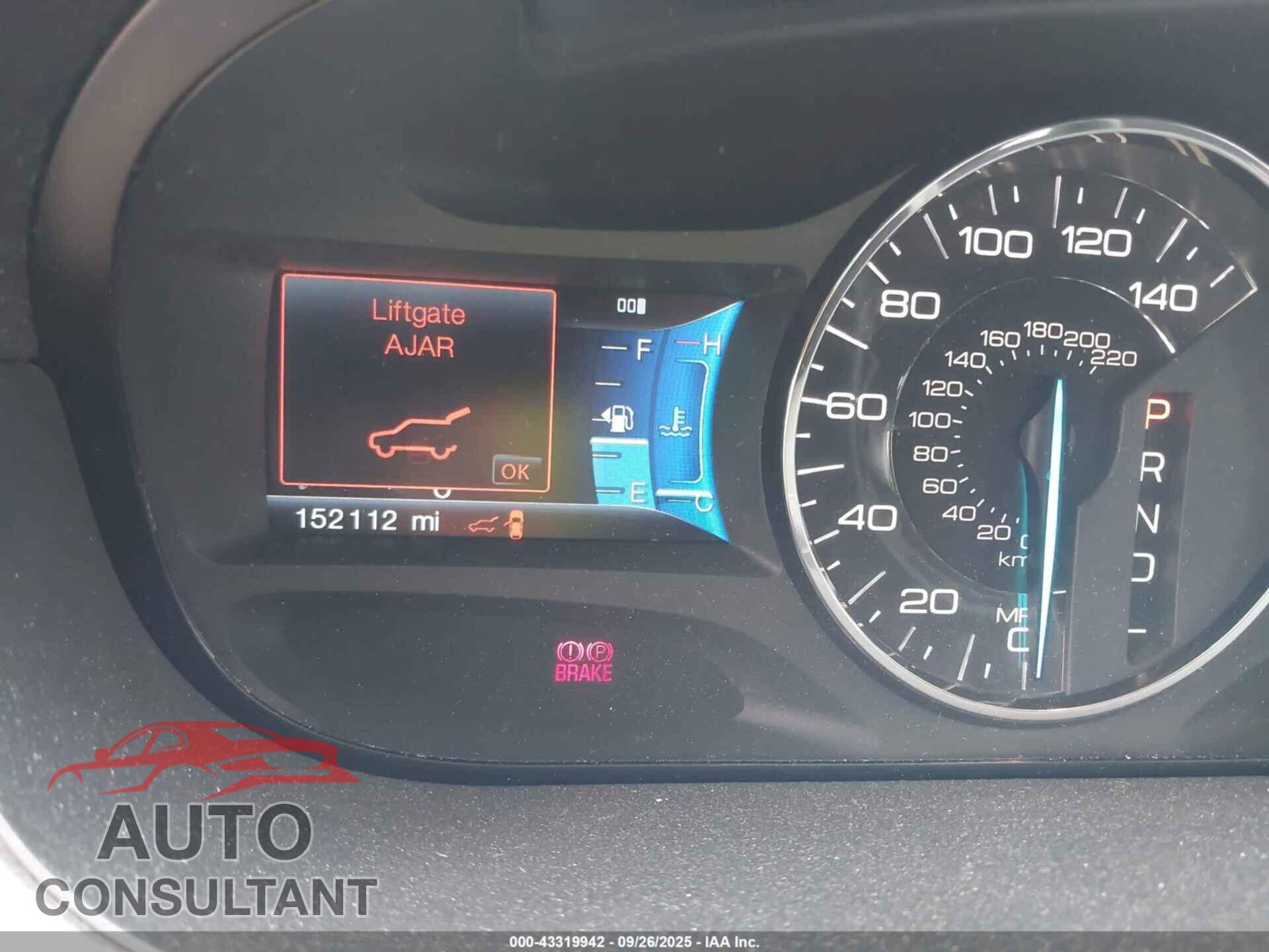 FORD EDGE 2012 - 2FMDK3J99CBA92816