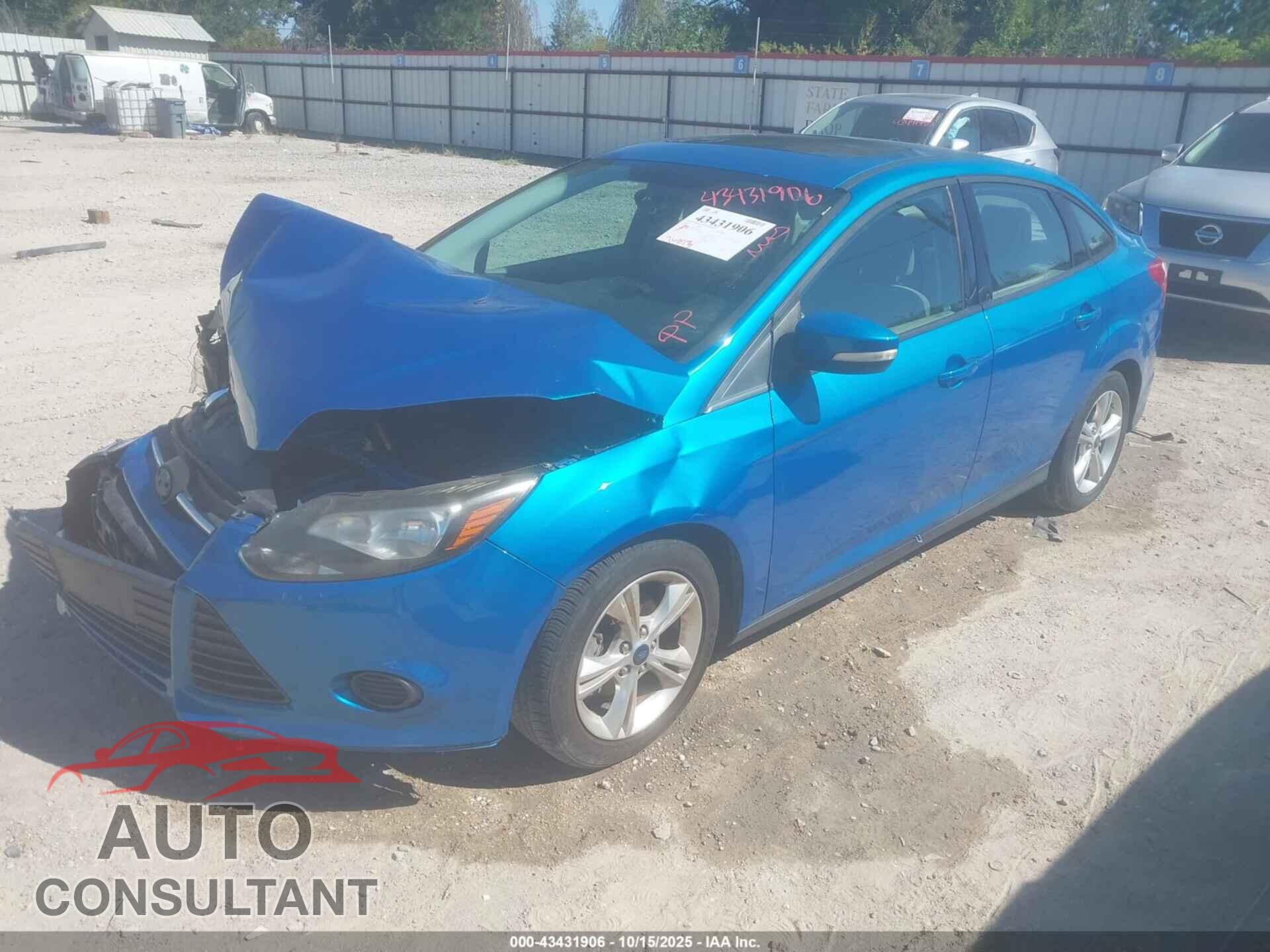 FORD FOCUS 2014 - 1FADP3F20EL378886