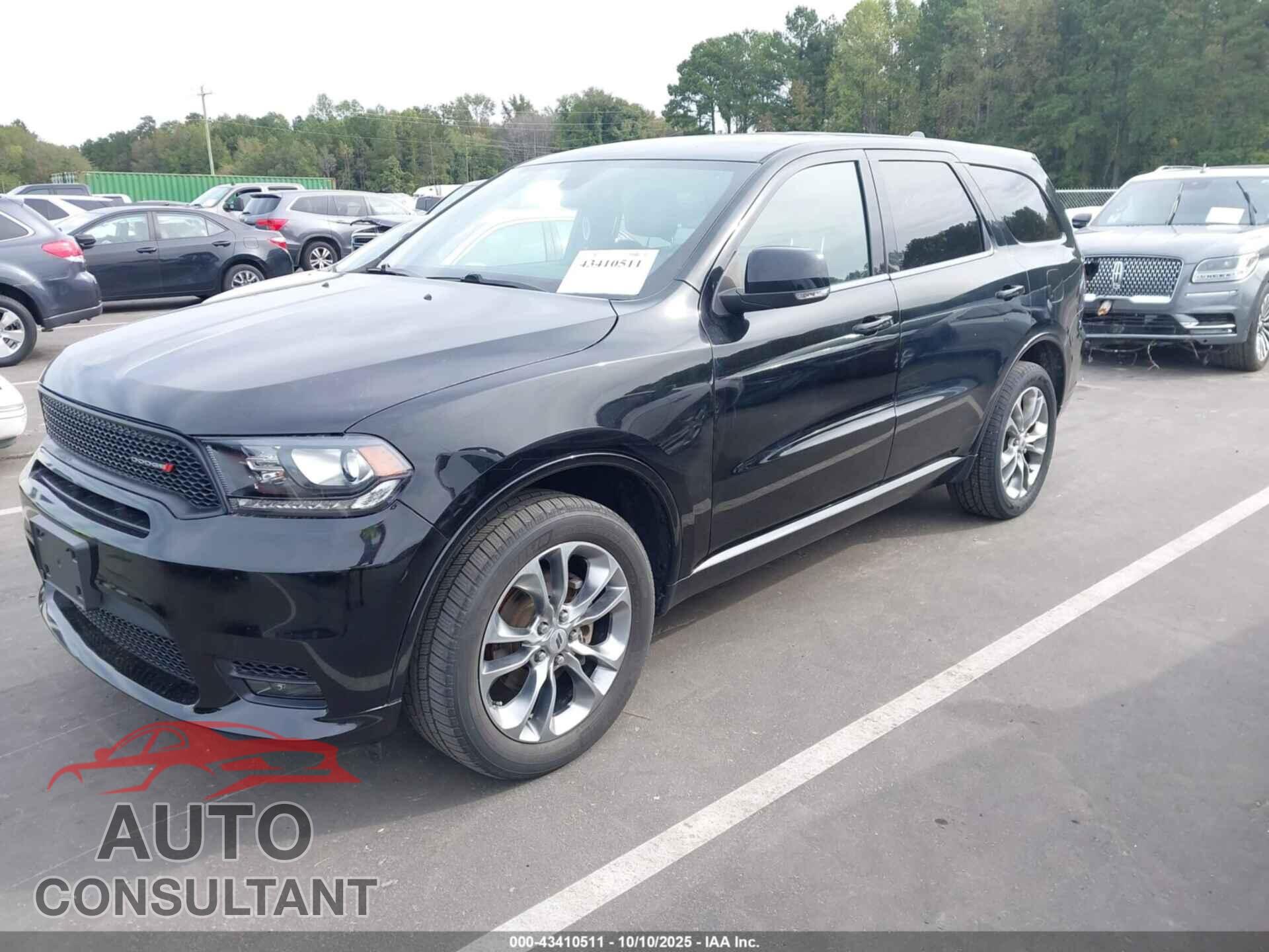 DODGE DURANGO 2019 - 1C4RDJDG3KC770395