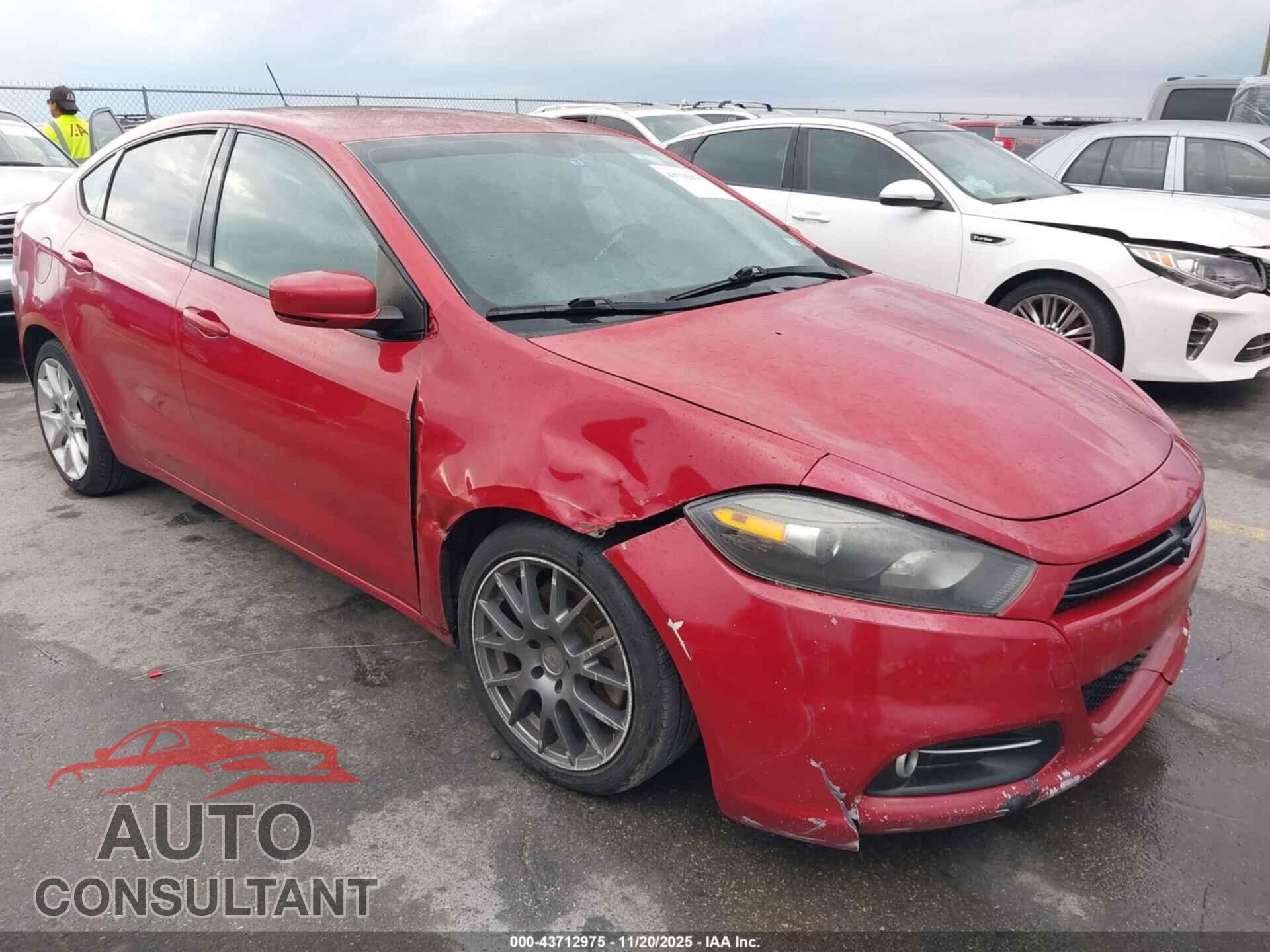 DODGE DART 2013 - 1C3CDFBA5DD342556