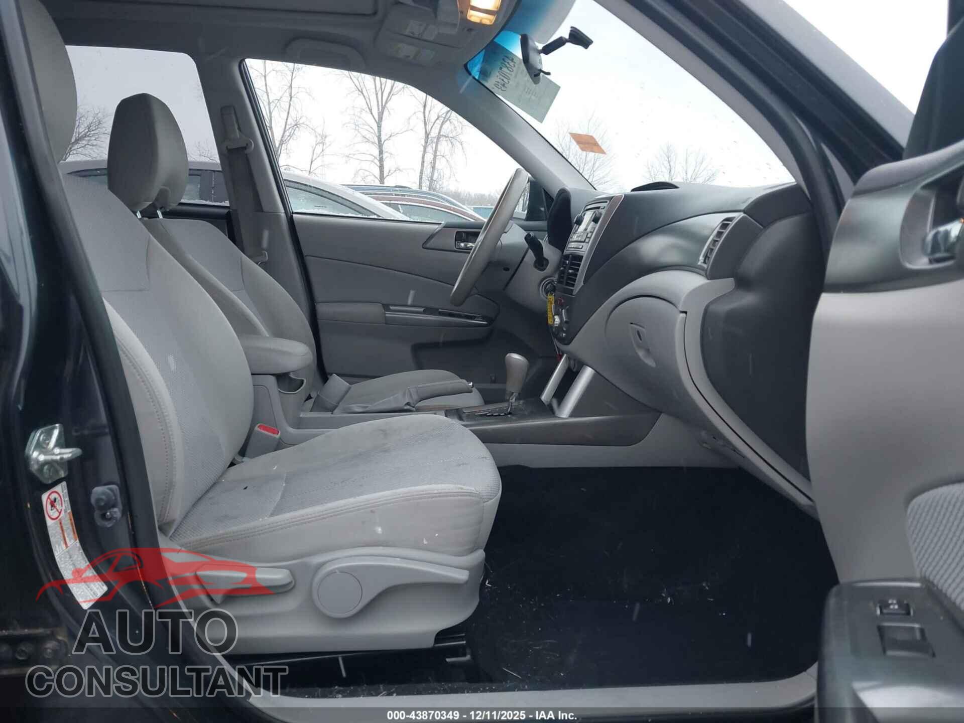 SUBARU FORESTER 2012 - JF2SHBCC5CH418287