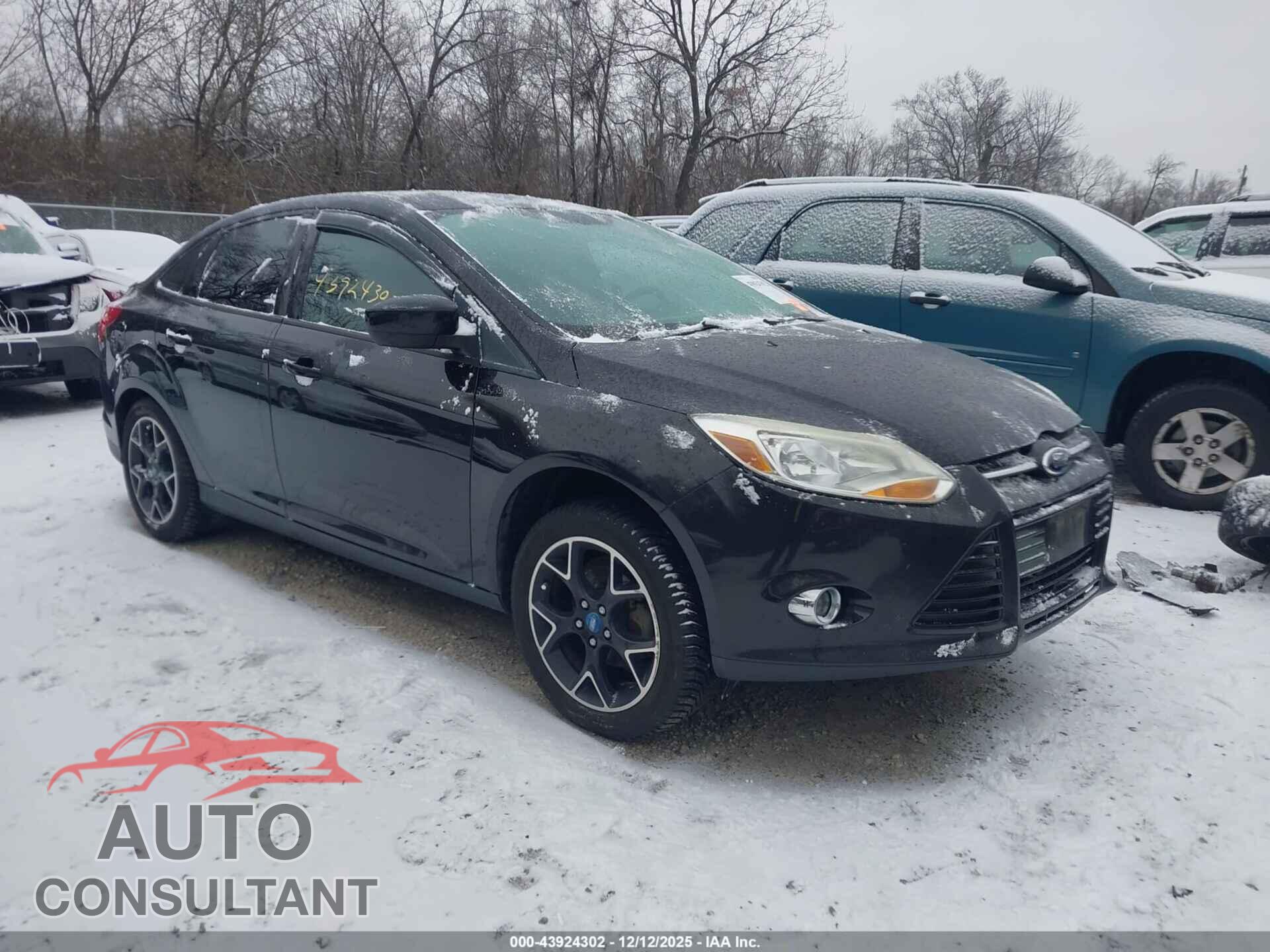 FORD FOCUS 2012 - 1FAHP3F2XCL326745