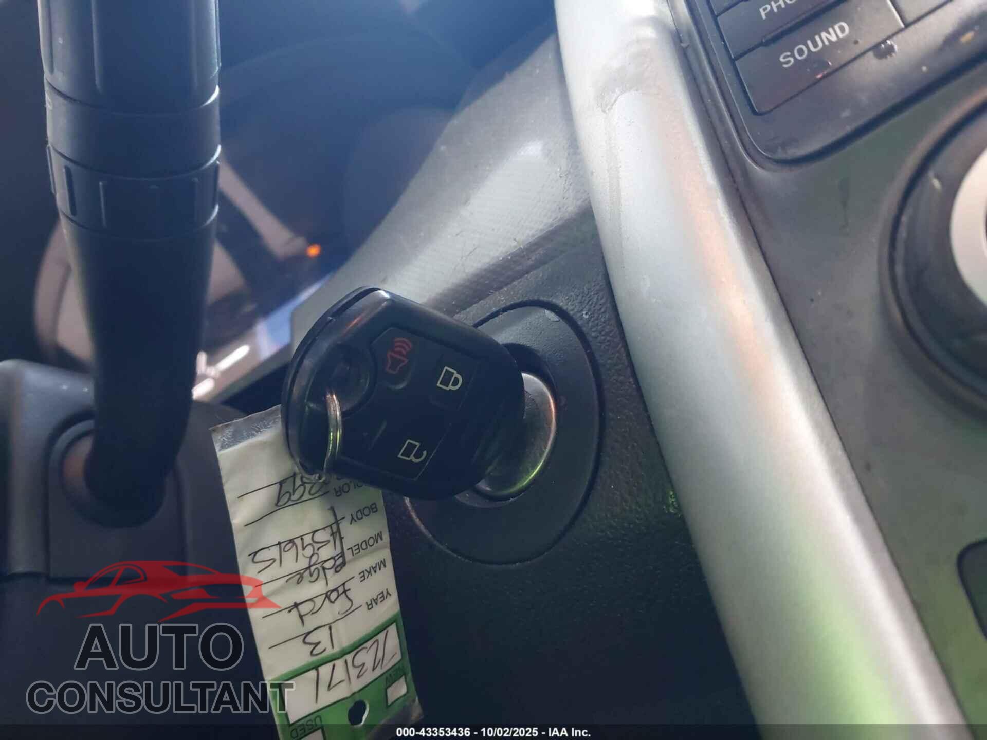 FORD EDGE 2013 - 2FMDK4JC6DBA59615