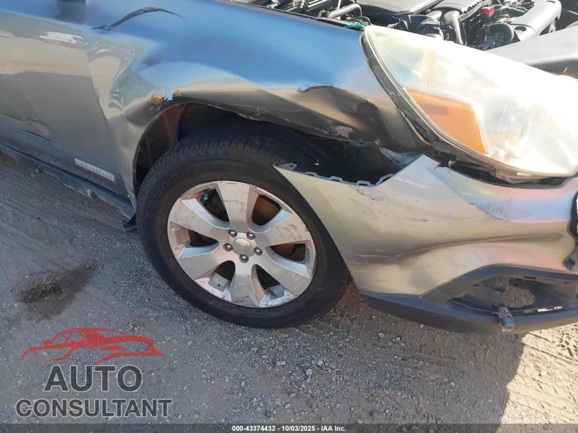 SUBARU OUTBACK 2011 - 4S4BRCCC7B3335954
