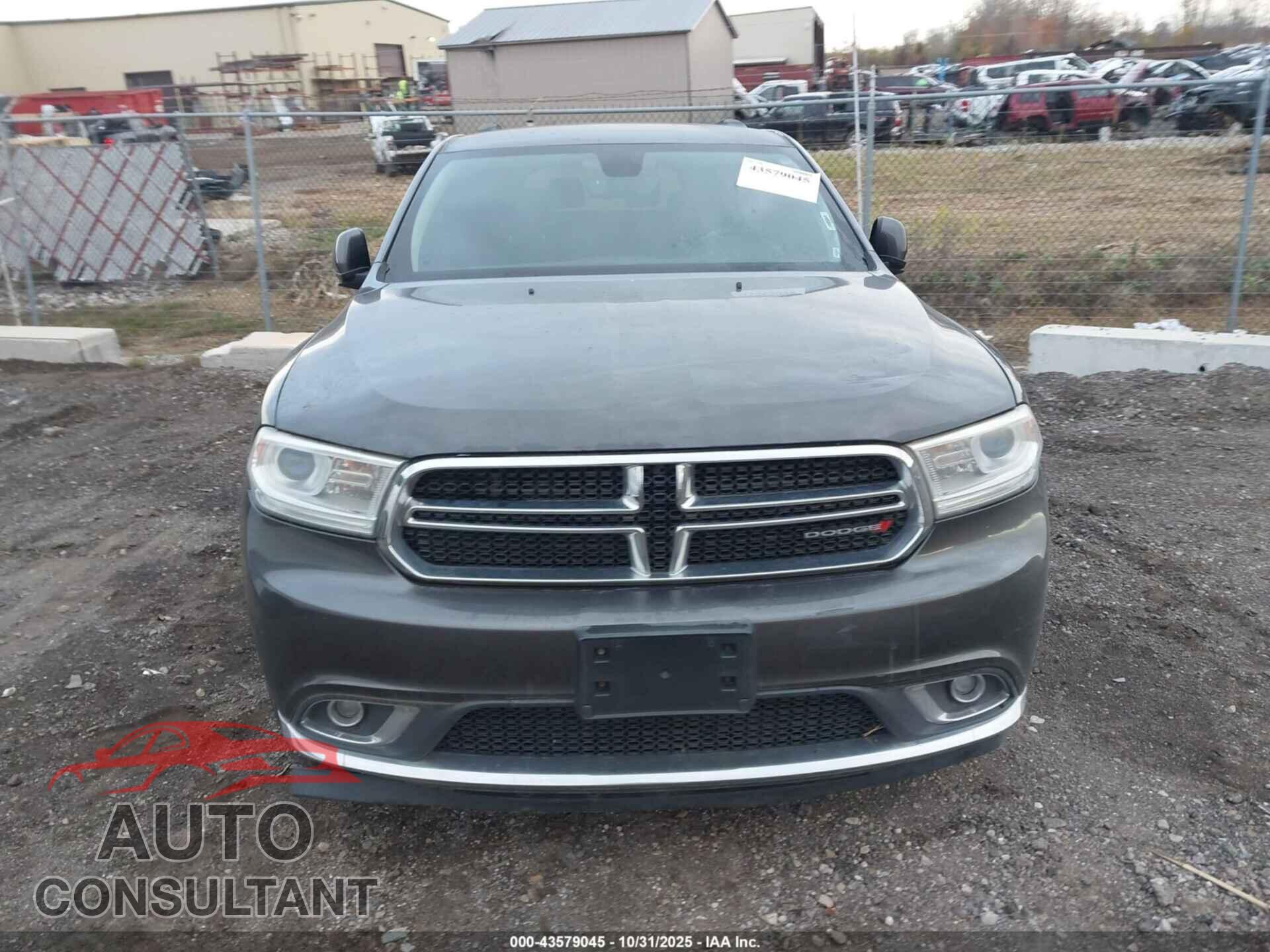 DODGE DURANGO 2014 - 1C4RDJAG5EC278525