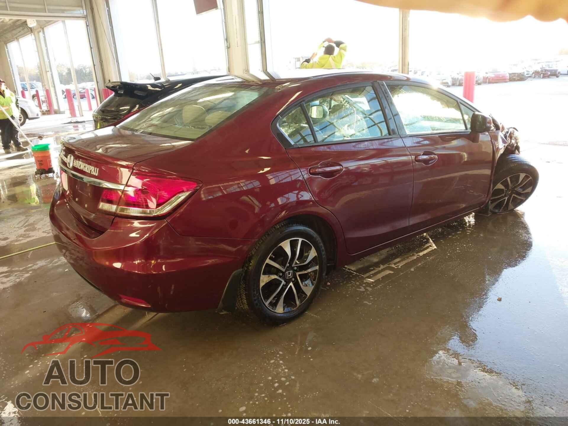 HONDA CIVIC 2013 - 19XFB2F82DE035357