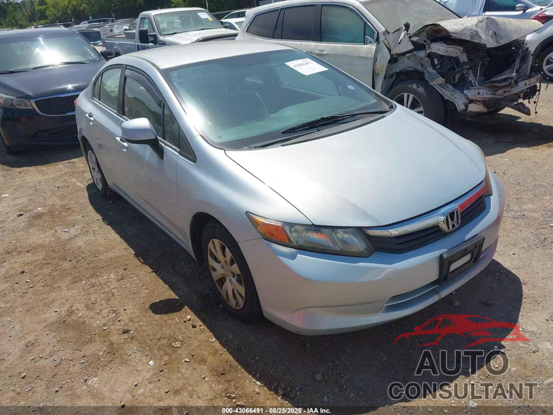 HONDA CIVIC 2012 - 2HGFB2F53CH589730