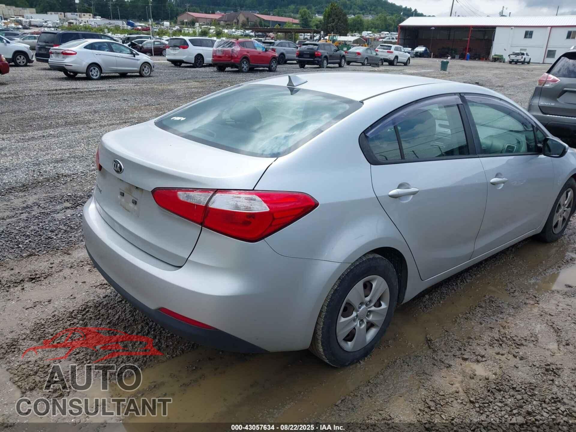 KIA FORTE 2016 - KNAFK4A67G5569002
