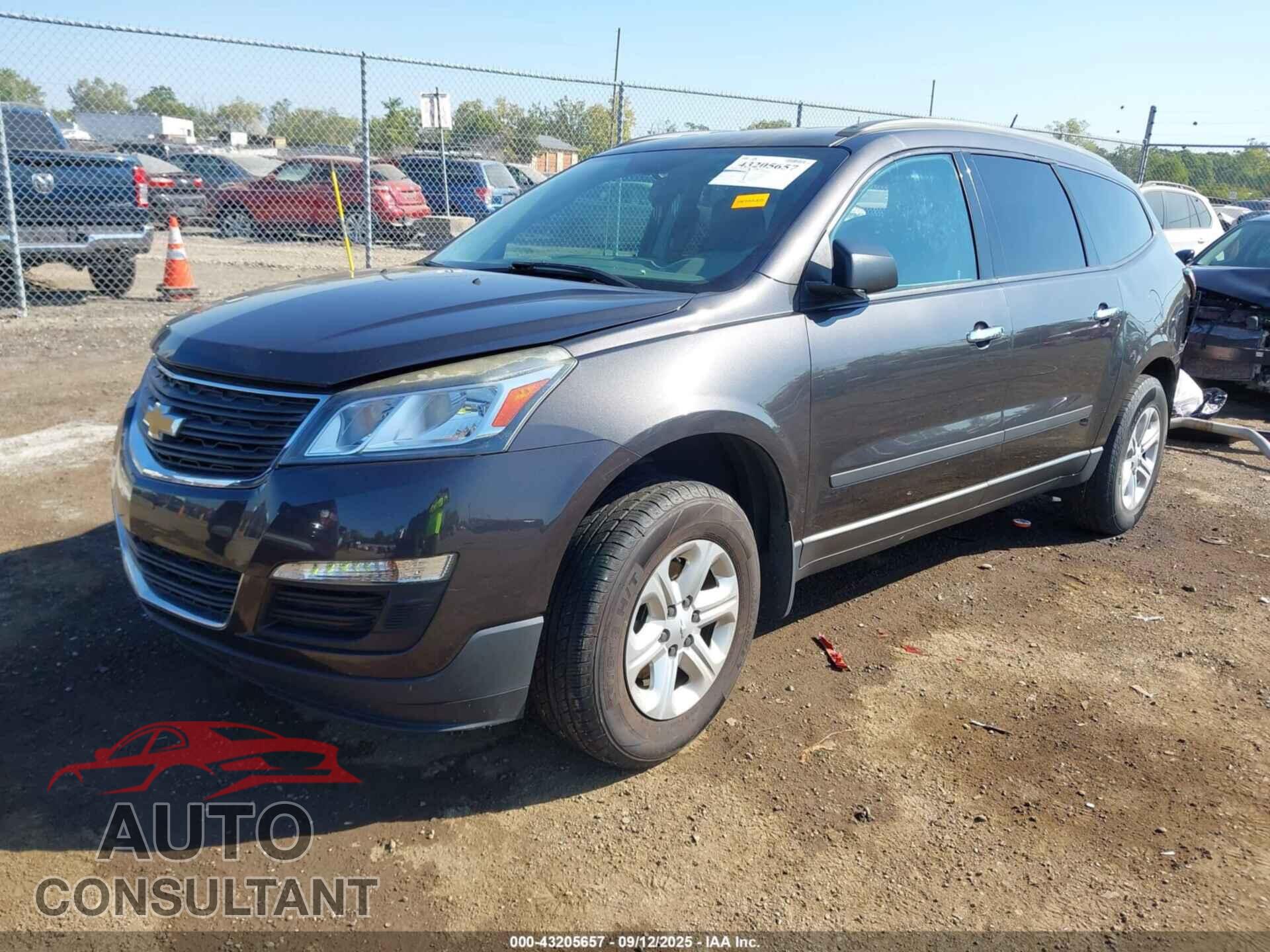 CHEVROLET TRAVERSE 2014 - 1GNKRFKD8EJ200098