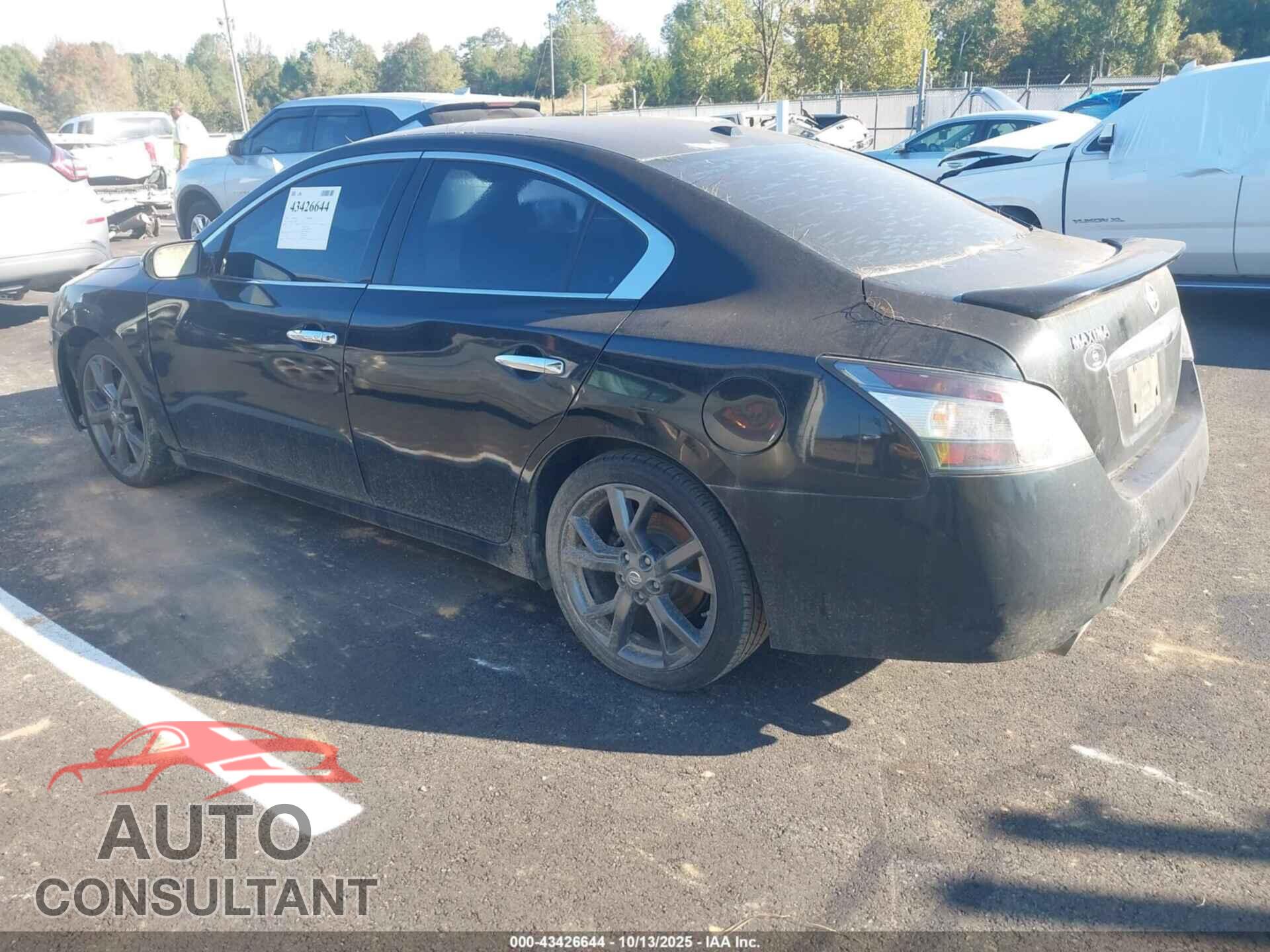 NISSAN MAXIMA 2014 - 1N4AA5AP9EC460005