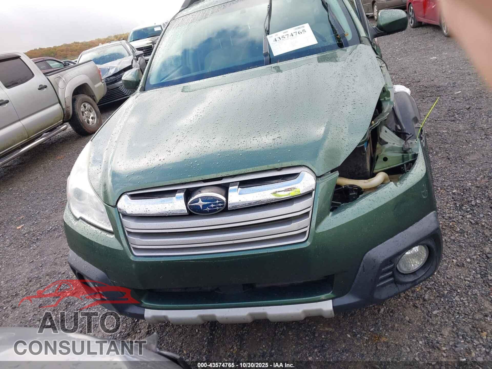 SUBARU OUTBACK 2014 - 4S4BRBLC2E3282496