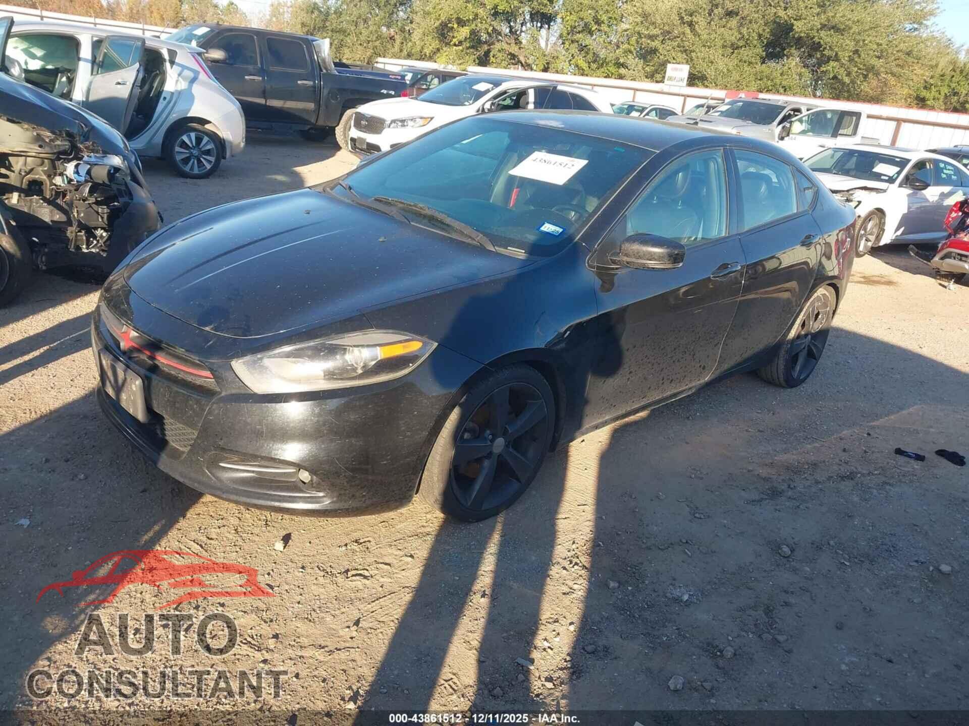 DODGE DART 2014 - 1C3CDFEB6ED840643