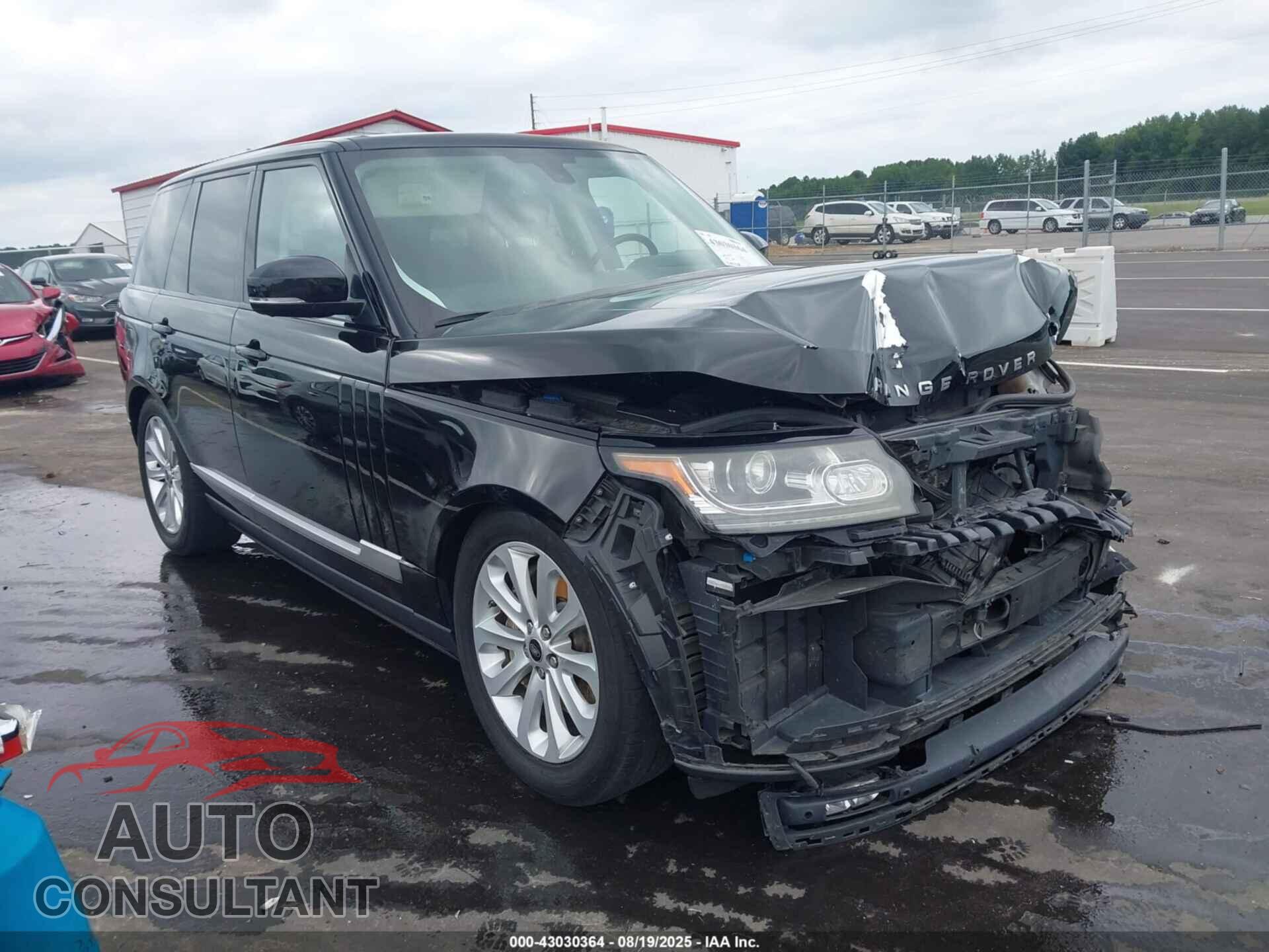 LAND ROVER RANGE ROVER 2013 - SALGS2DF5DA103832