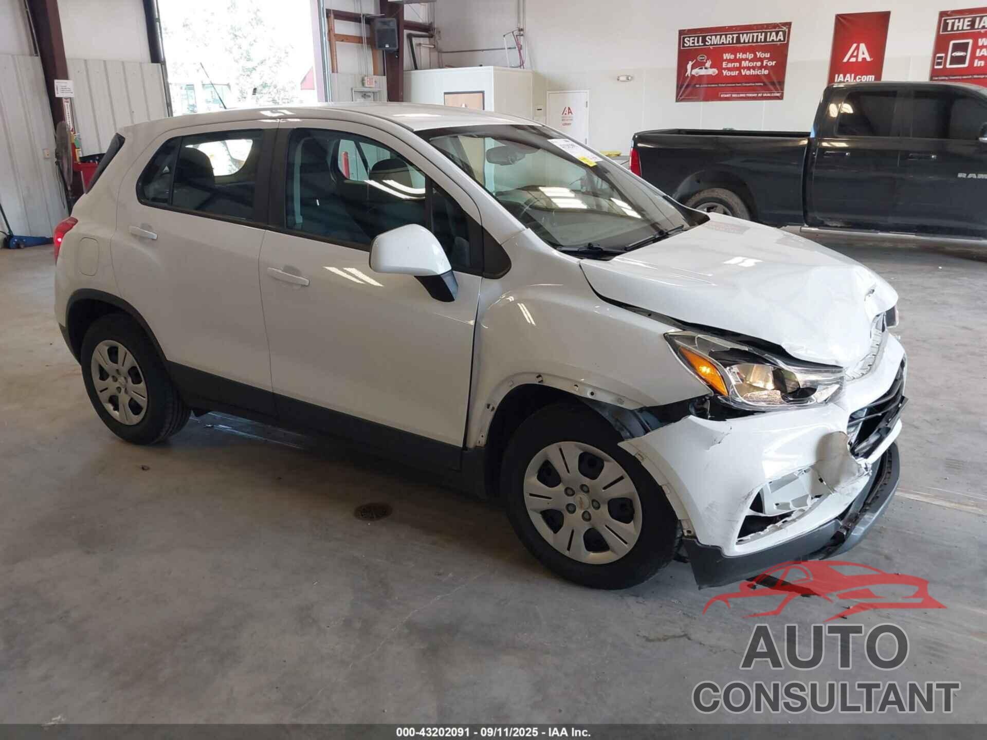 CHEVROLET TRAX 2017 - 3GNCJKSB0HL238005