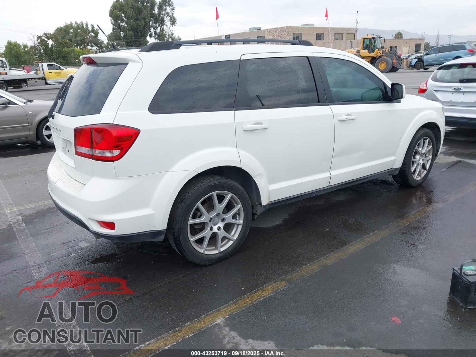 DODGE JOURNEY 2012 - 3C4PDDBG9CT181563