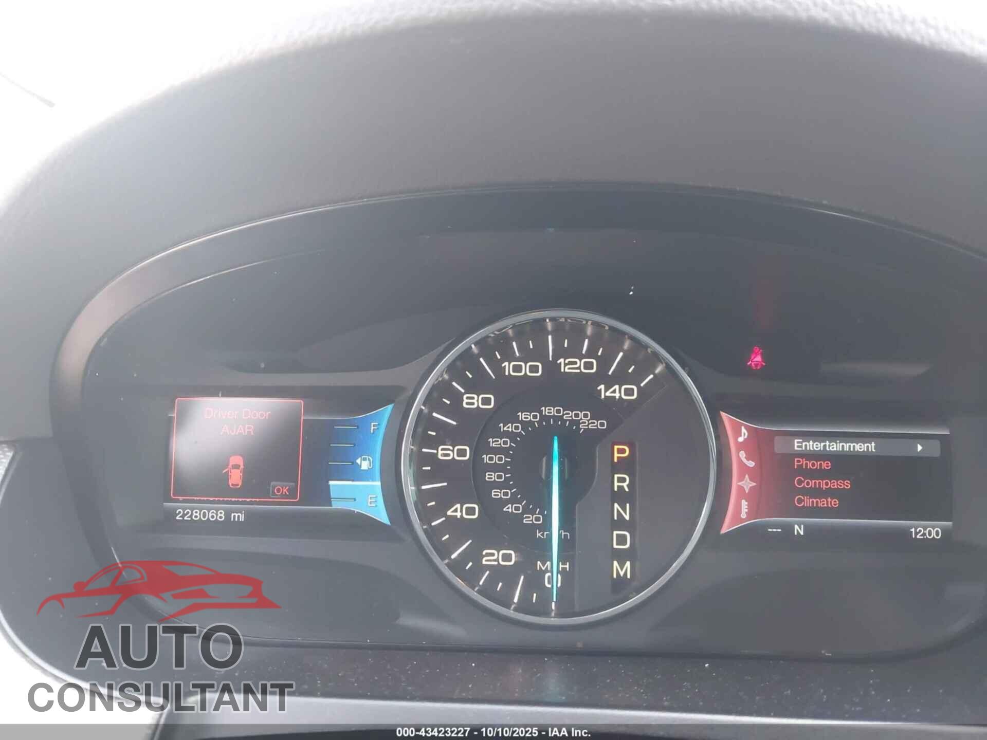FORD EDGE 2012 - 2FMDK3JC6CBA88055