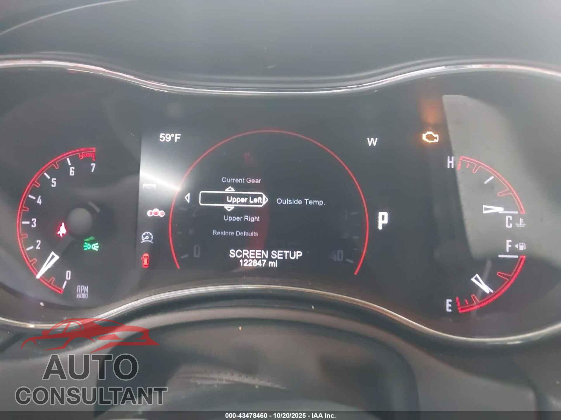 DODGE DURANGO 2014 - 1C4RDJAG9EC595448