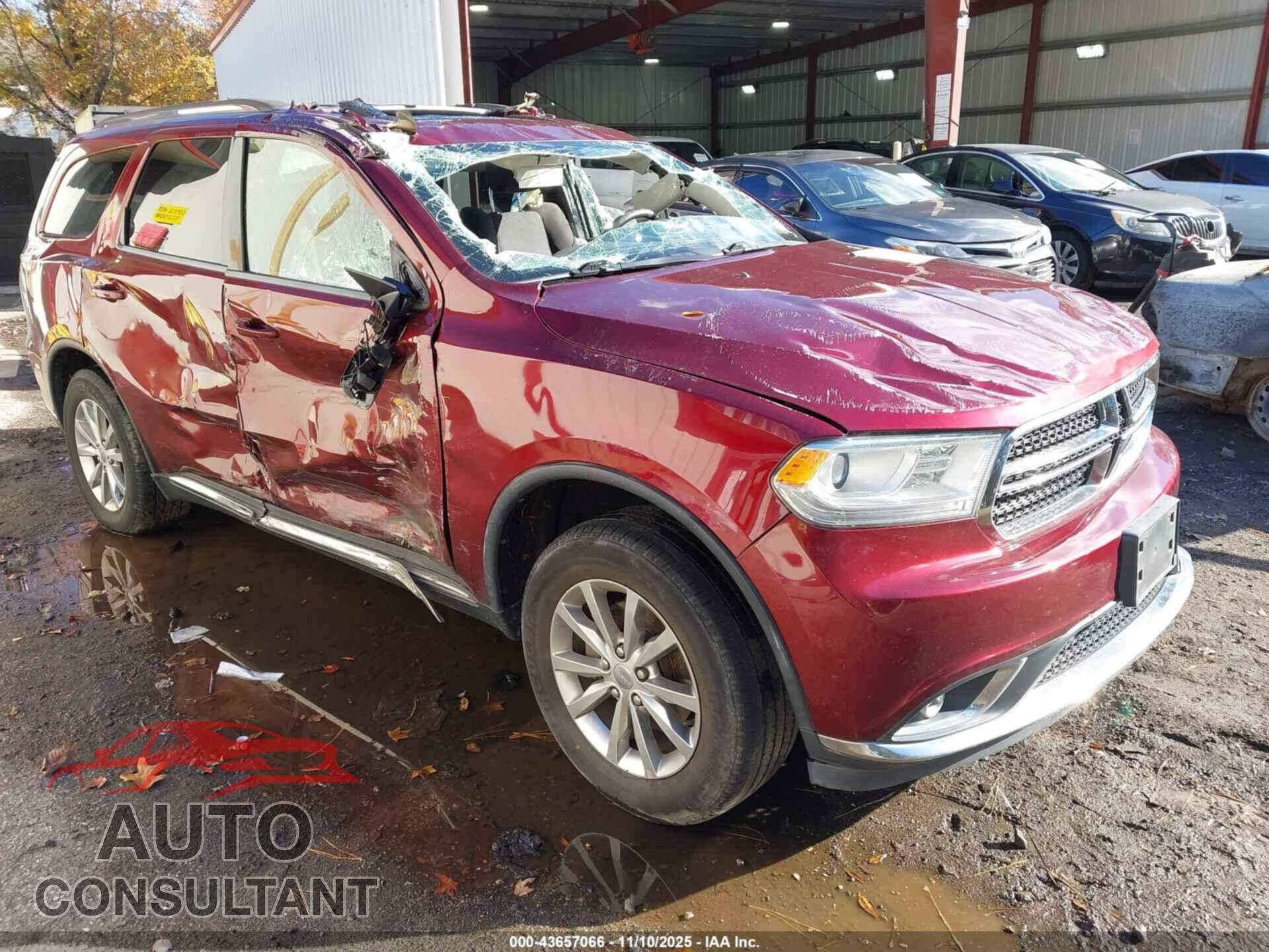 DODGE DURANGO 2017 - 1C4RDJAG9HC860874
