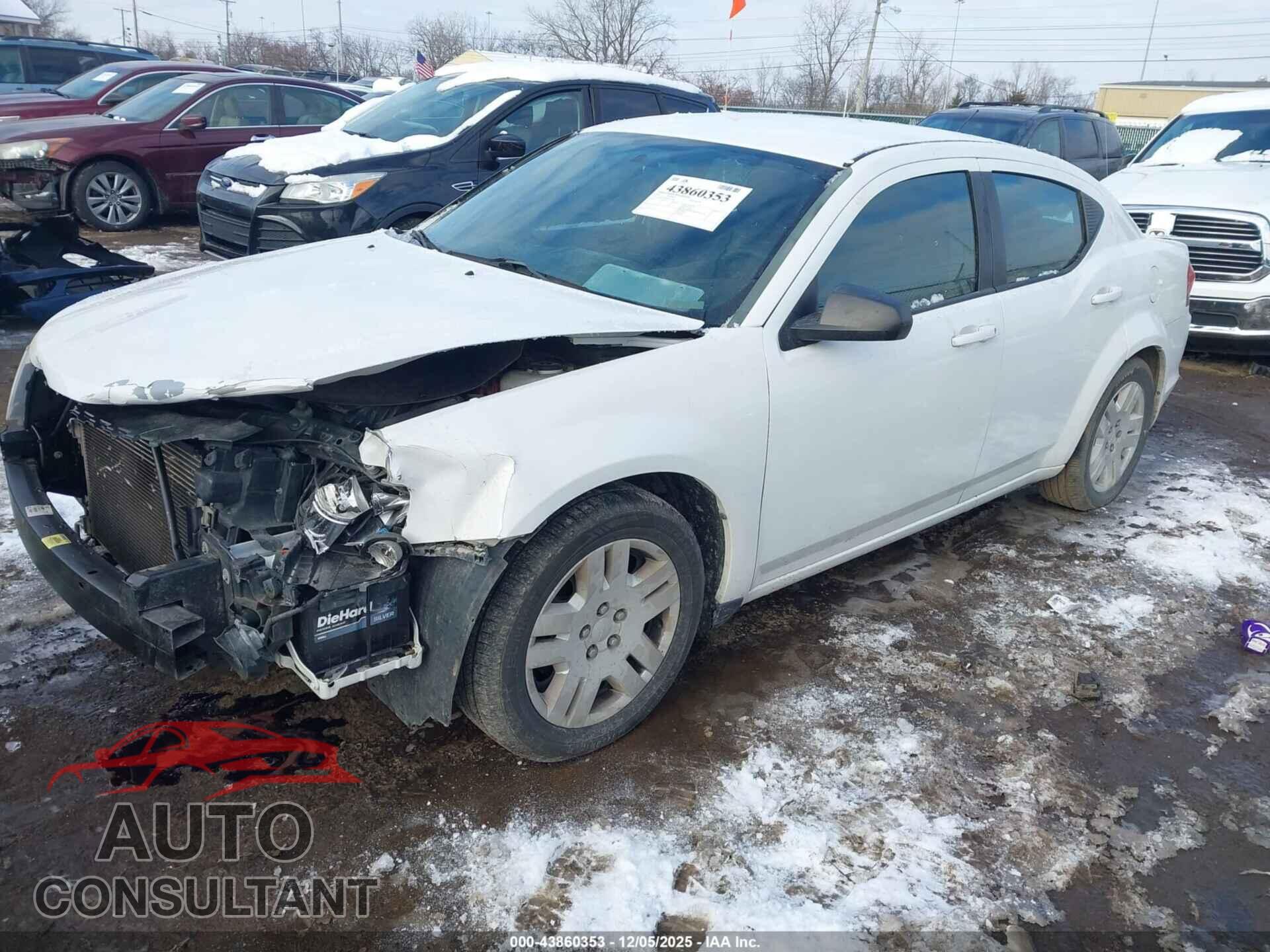 DODGE AVENGER 2014 - 1C3CDZAB9EN127009