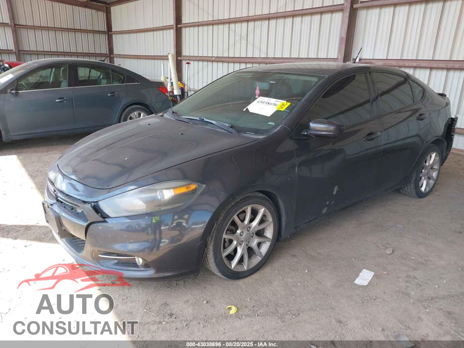 DODGE DART 2013 - 1C3CDFBA1DD338004