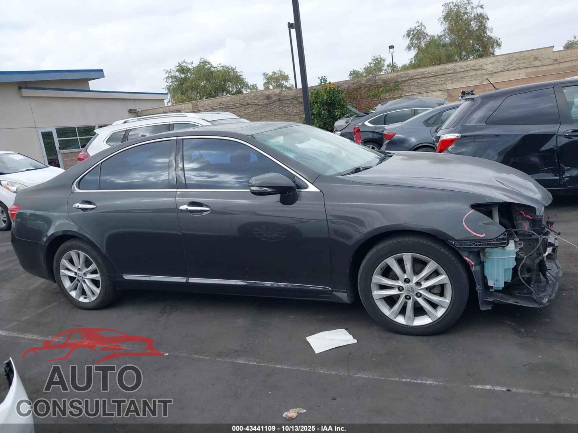 LEXUS ES 350 2010 - JTHBK1EG3A2411279