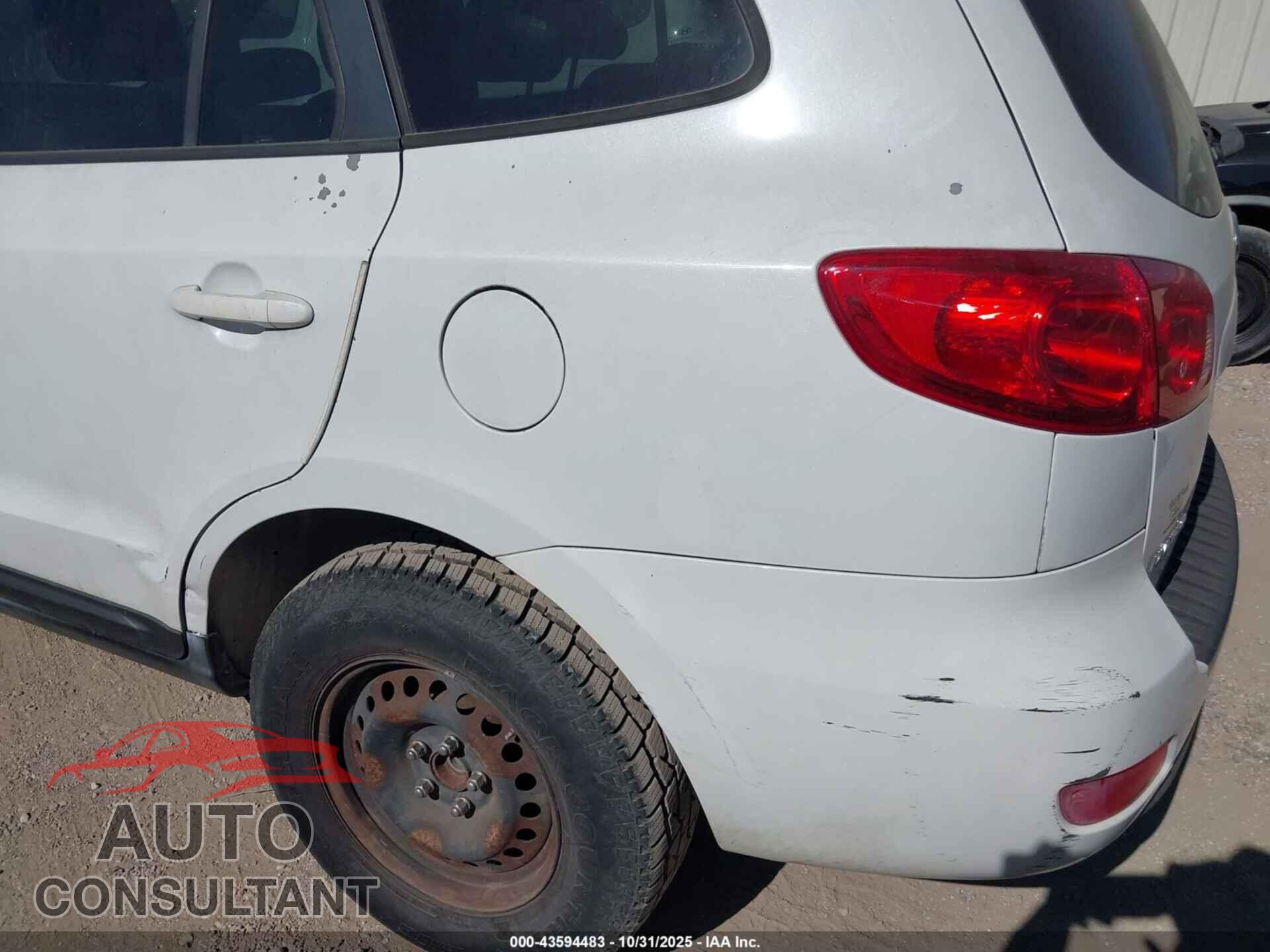 HYUNDAI SANTA FE 2009 - 5NMSG13D49H324266