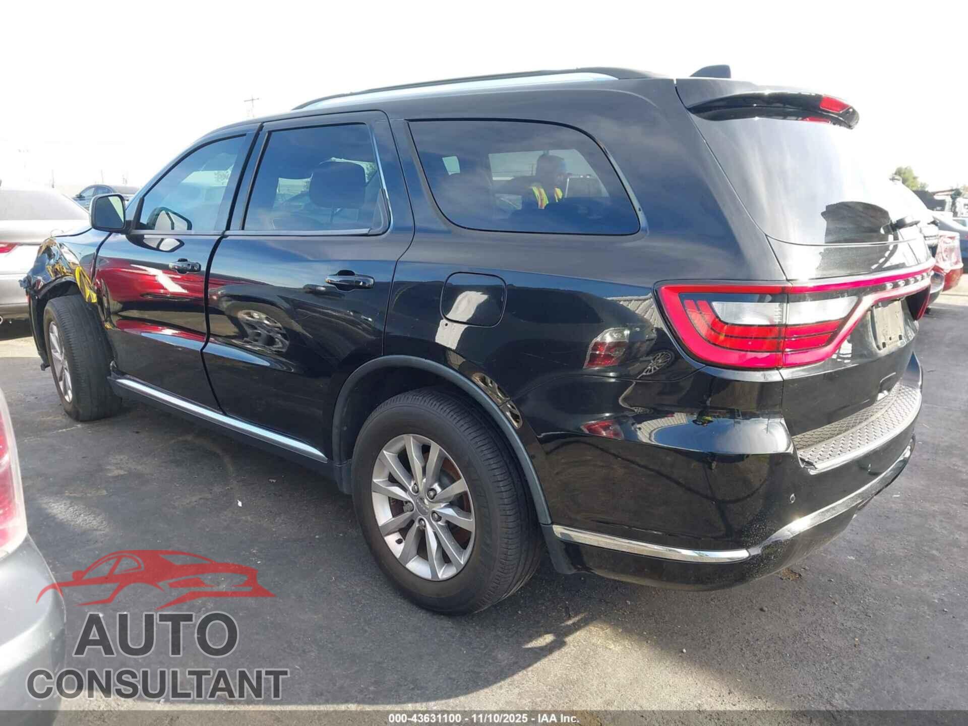 DODGE DURANGO 2017 - 1C4RDHAG6HC623008