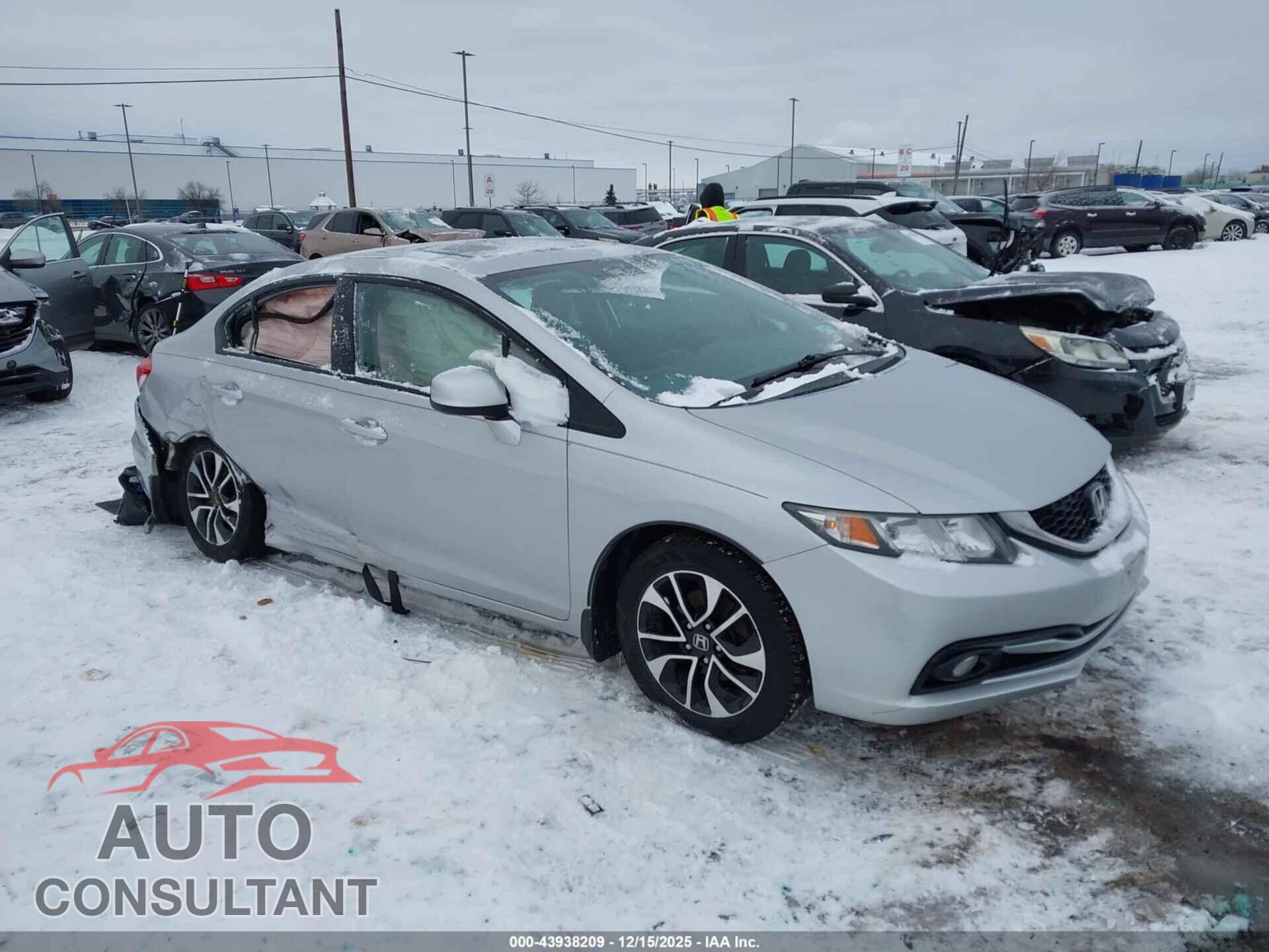 HONDA CIVIC 2013 - 19XFB2F98DE066007