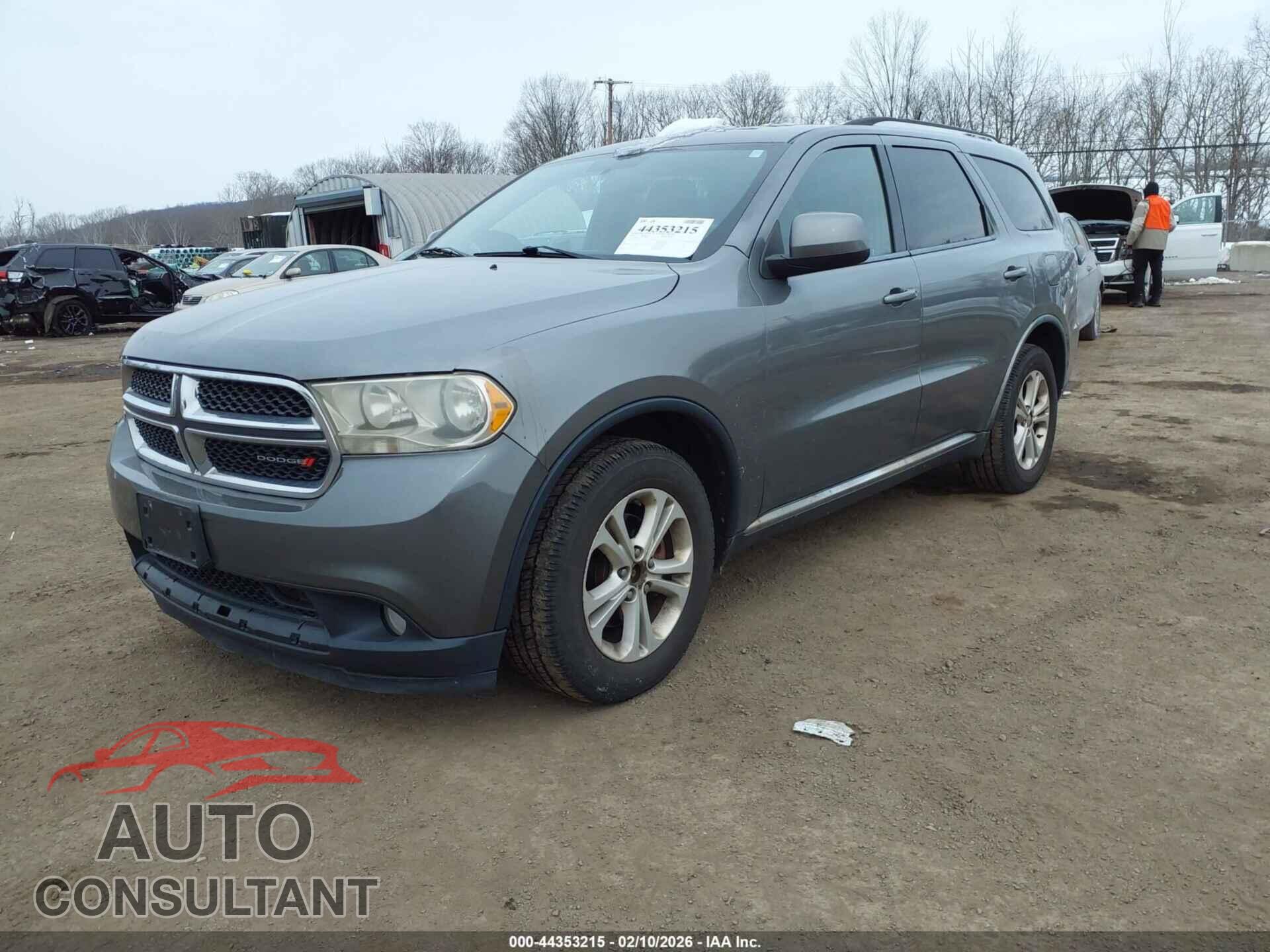 DODGE DURANGO 2012 - 1C4RDJAG0CC195730