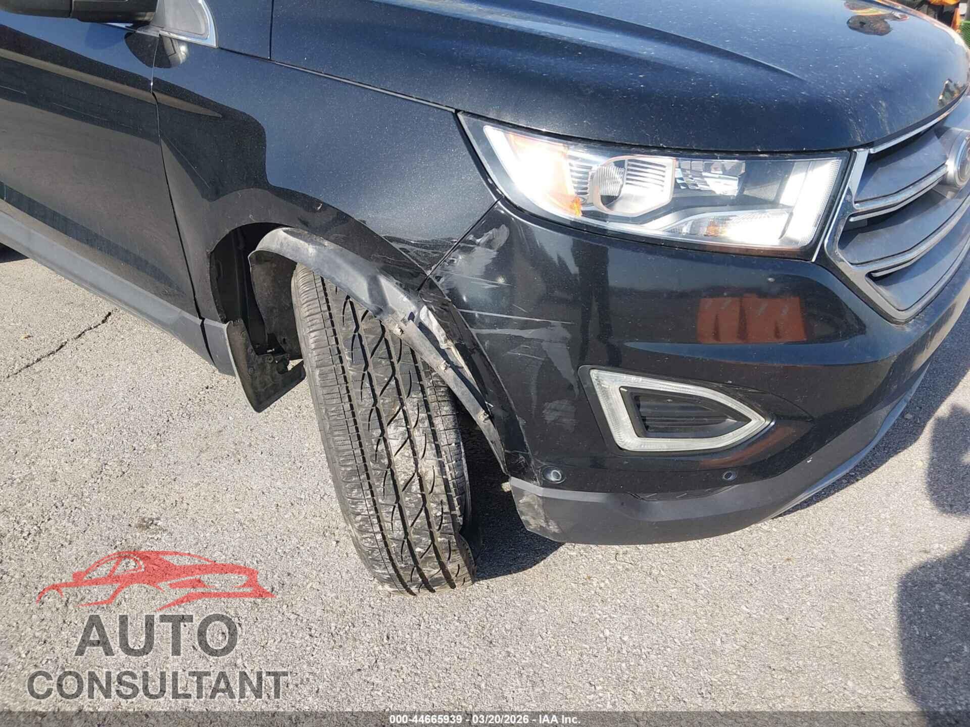 FORD EDGE 2015 - 2FMPK4K89FBB73196
