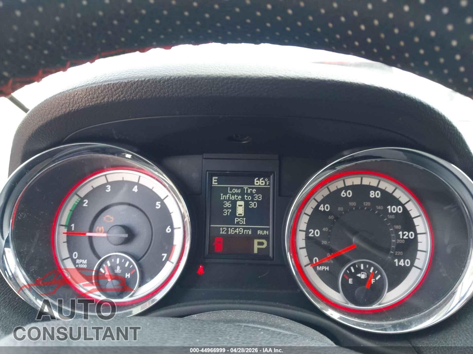 DODGE DURANGO 2013 - 1C4RDJDG6DC629243